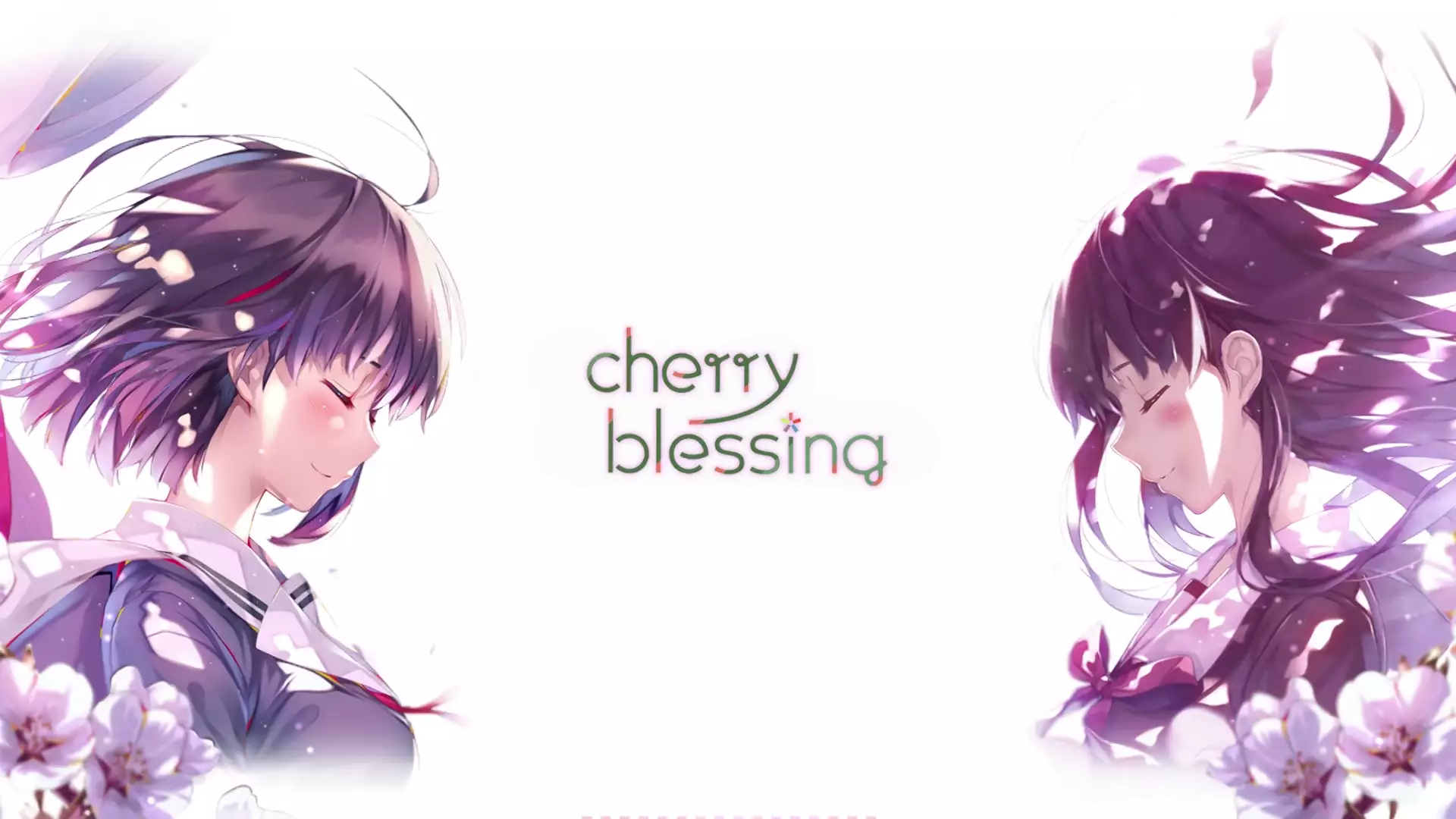 arts, megumi kato, anime girls, anime, how to raise a heroine from an ordinary girl, sakura, flowers Live Wallpaper