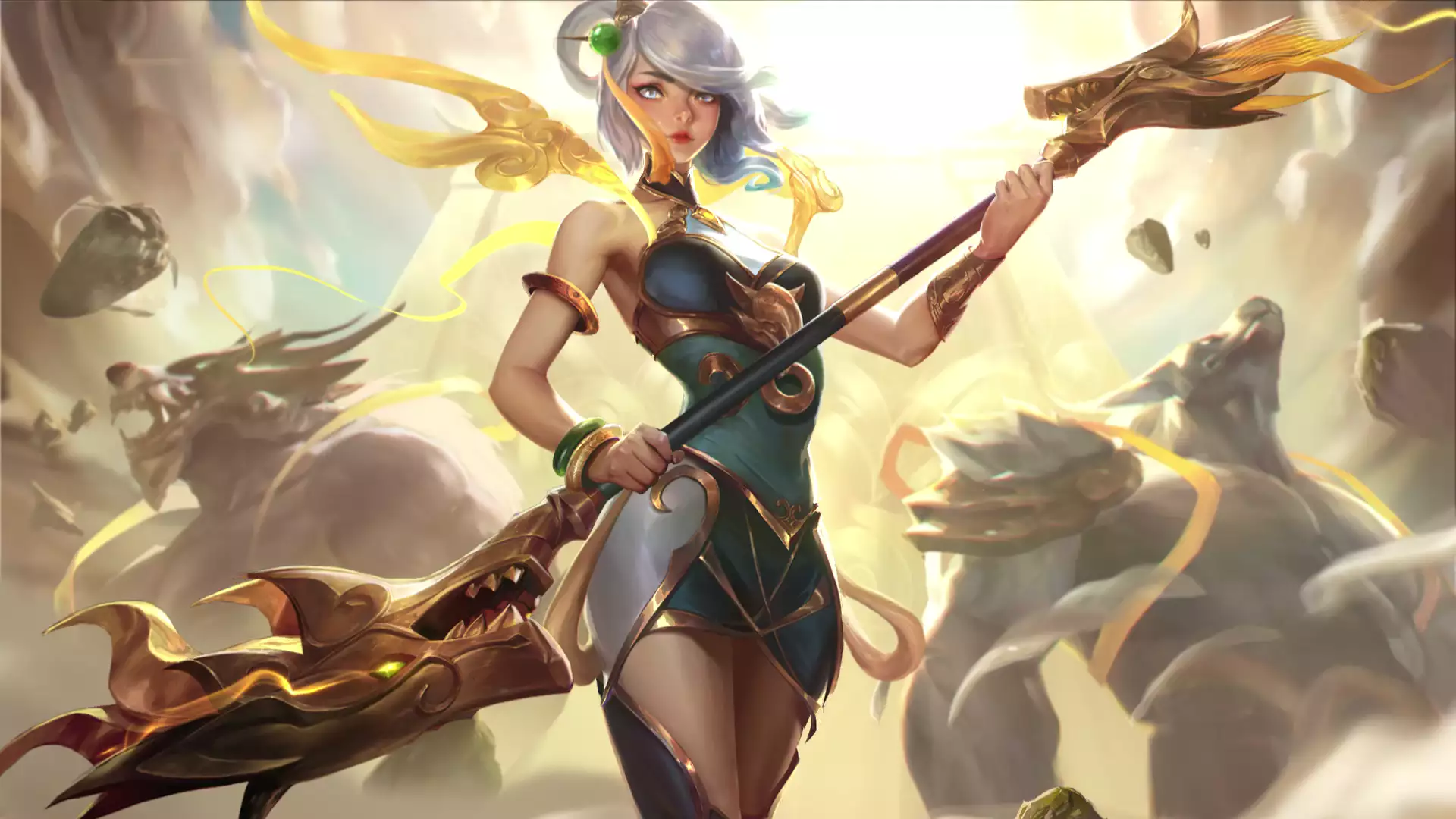 games, staff, arts, lux, anime girls, lunar empress lux, lol, league of legends, anime Live Wallpaper