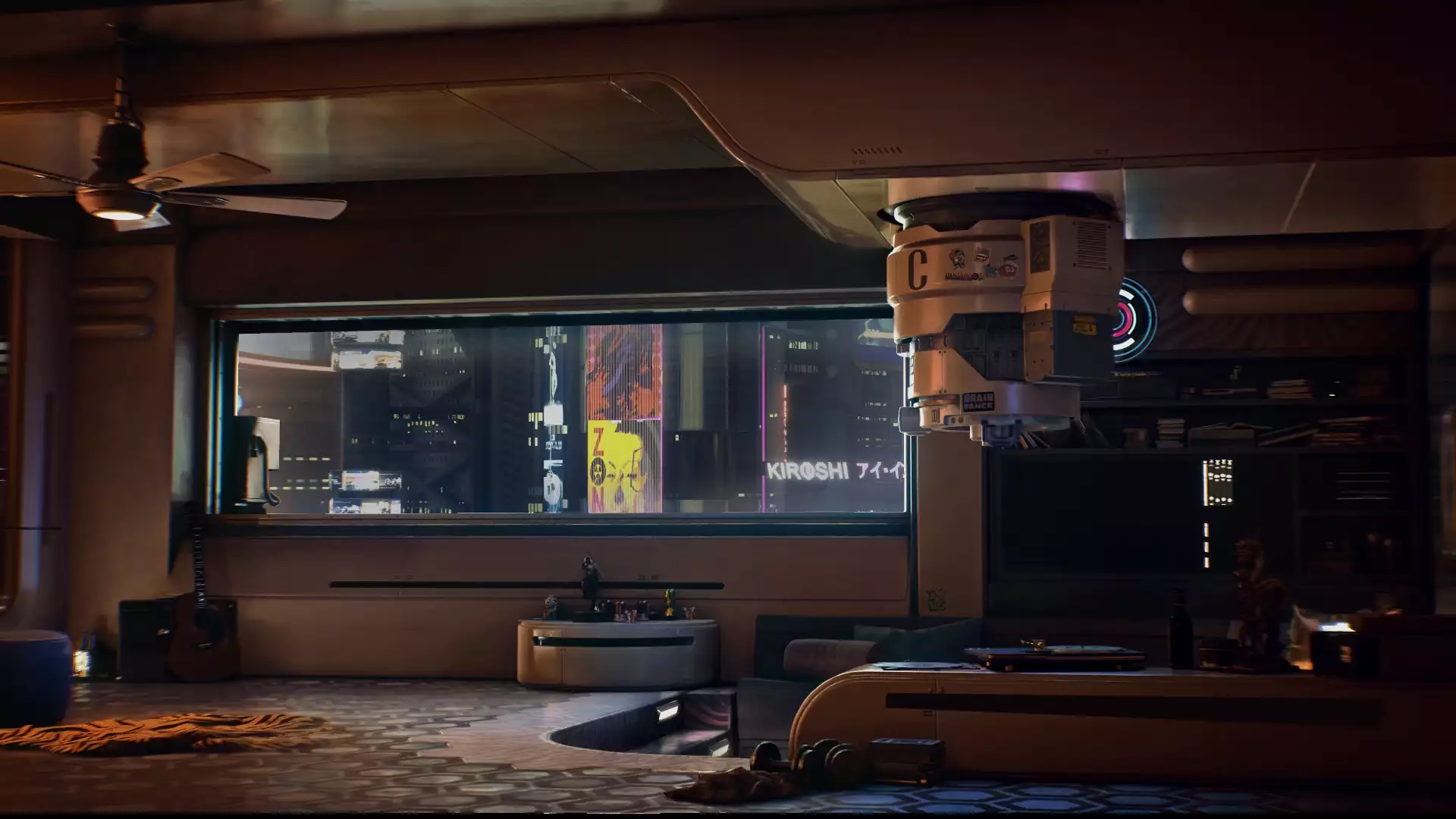 room, games, cyberpunk Live Wallpaper