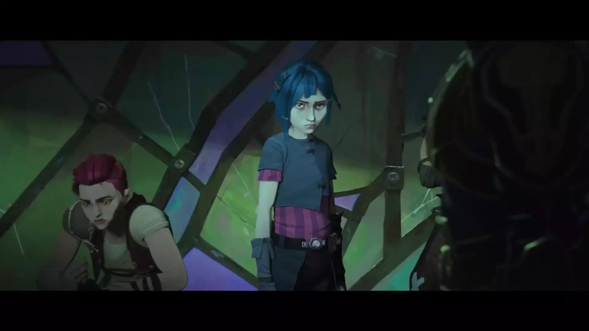 arcane, shot, jinx, cartoons, vai Live Wallpaper