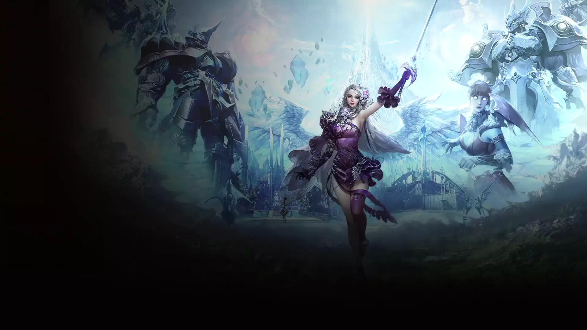 robots, anime, the sword, fantasy, aion, games, lovely, anime girls Live Wallpaper