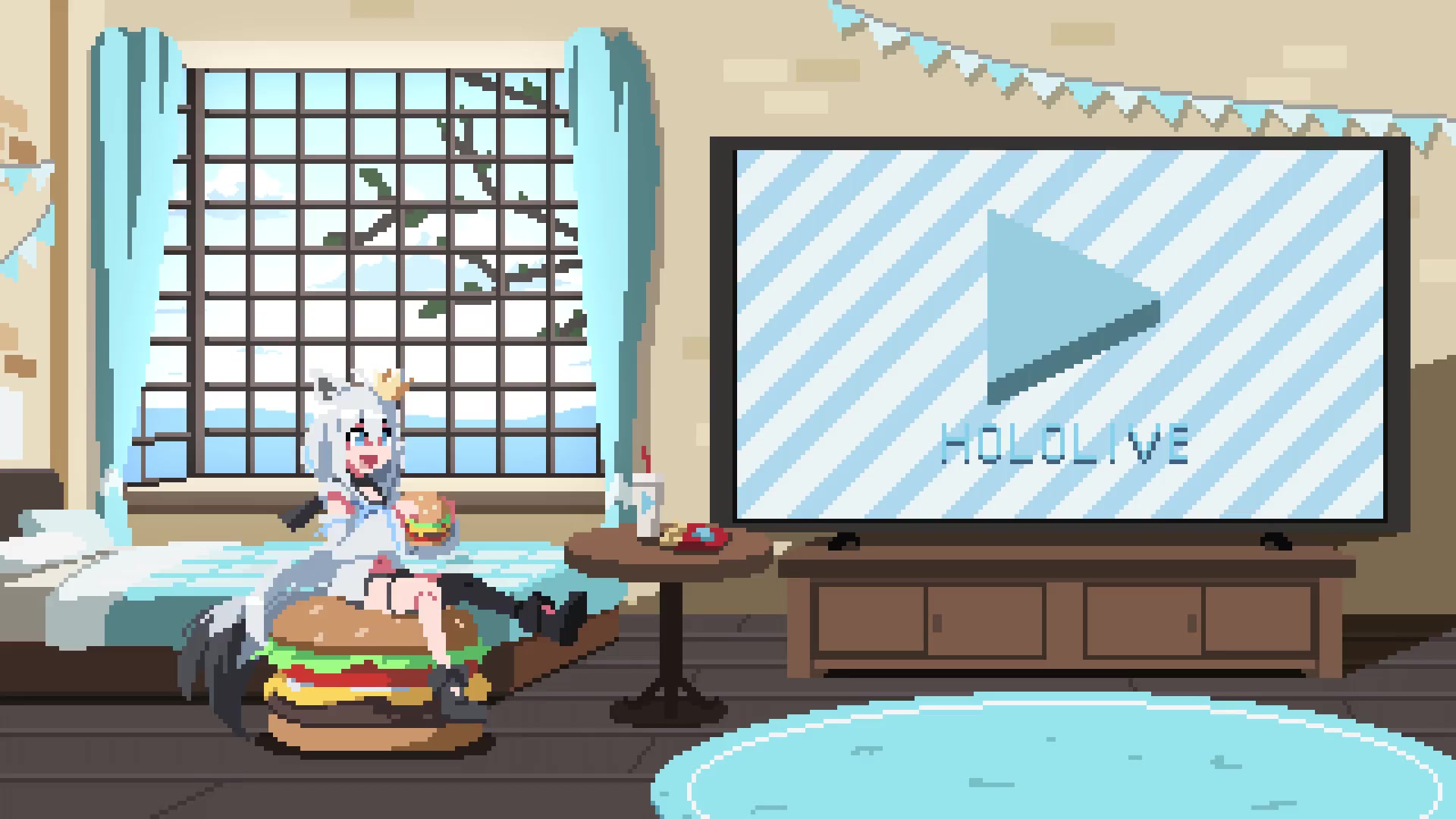 [SHIRAKAMI FUBUKI] Waiting Live Wallpaper