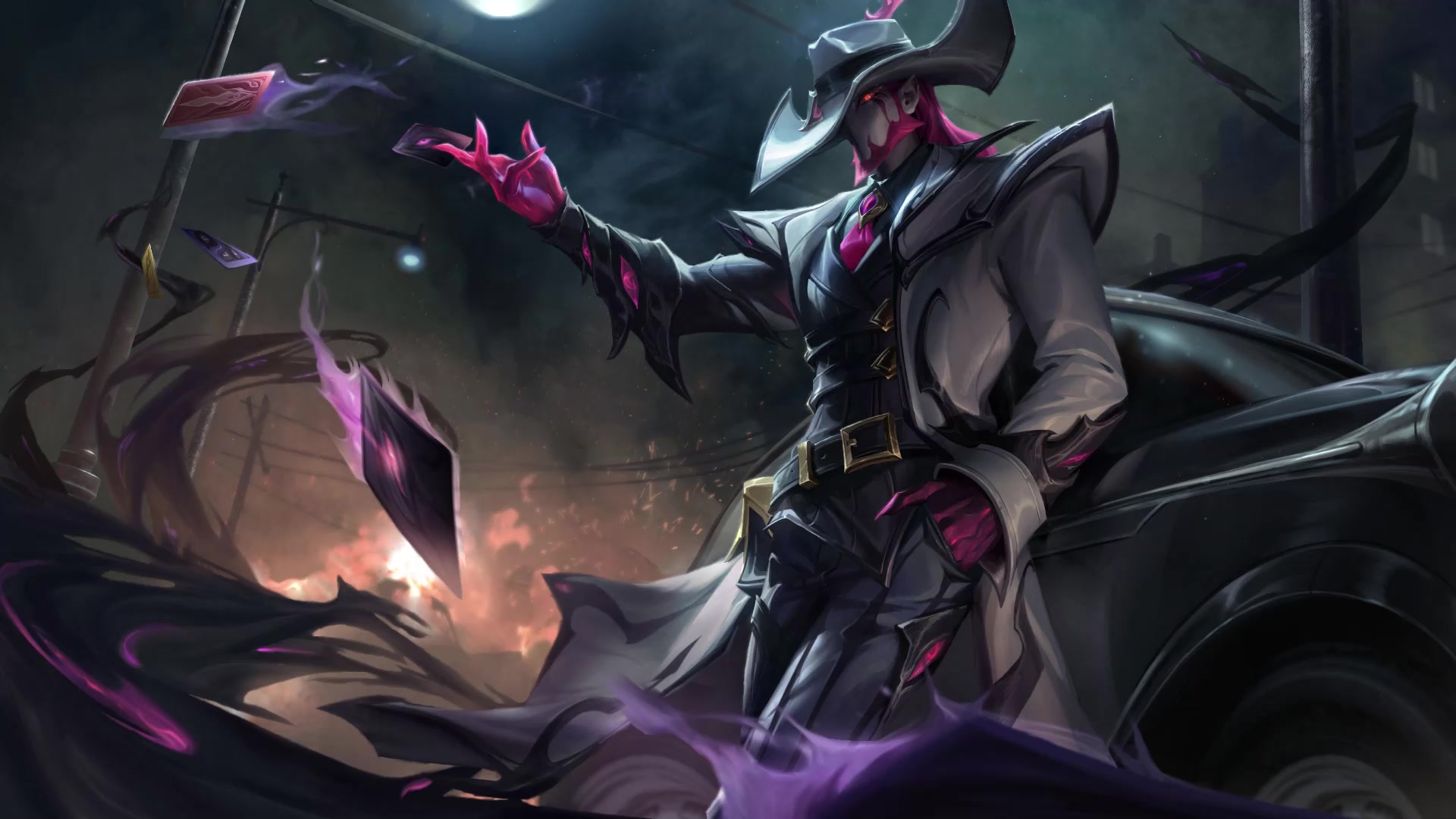 Crime City Nightmare Twisted Fate Live Wallpaper