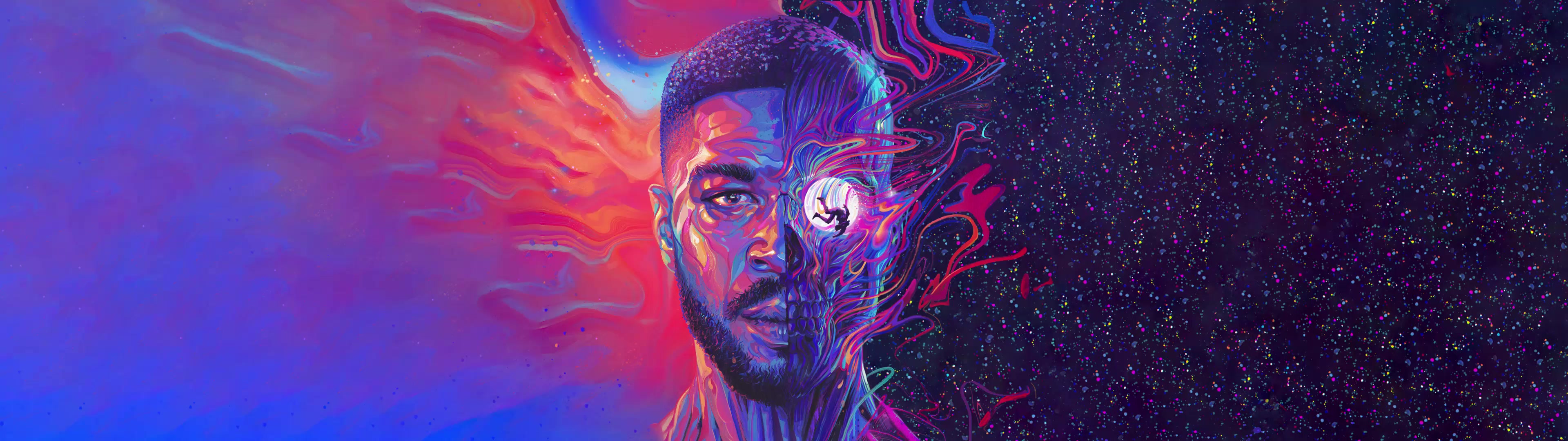 Kid Cudi Man on the Moon III: The Chosen Live Wallpaper