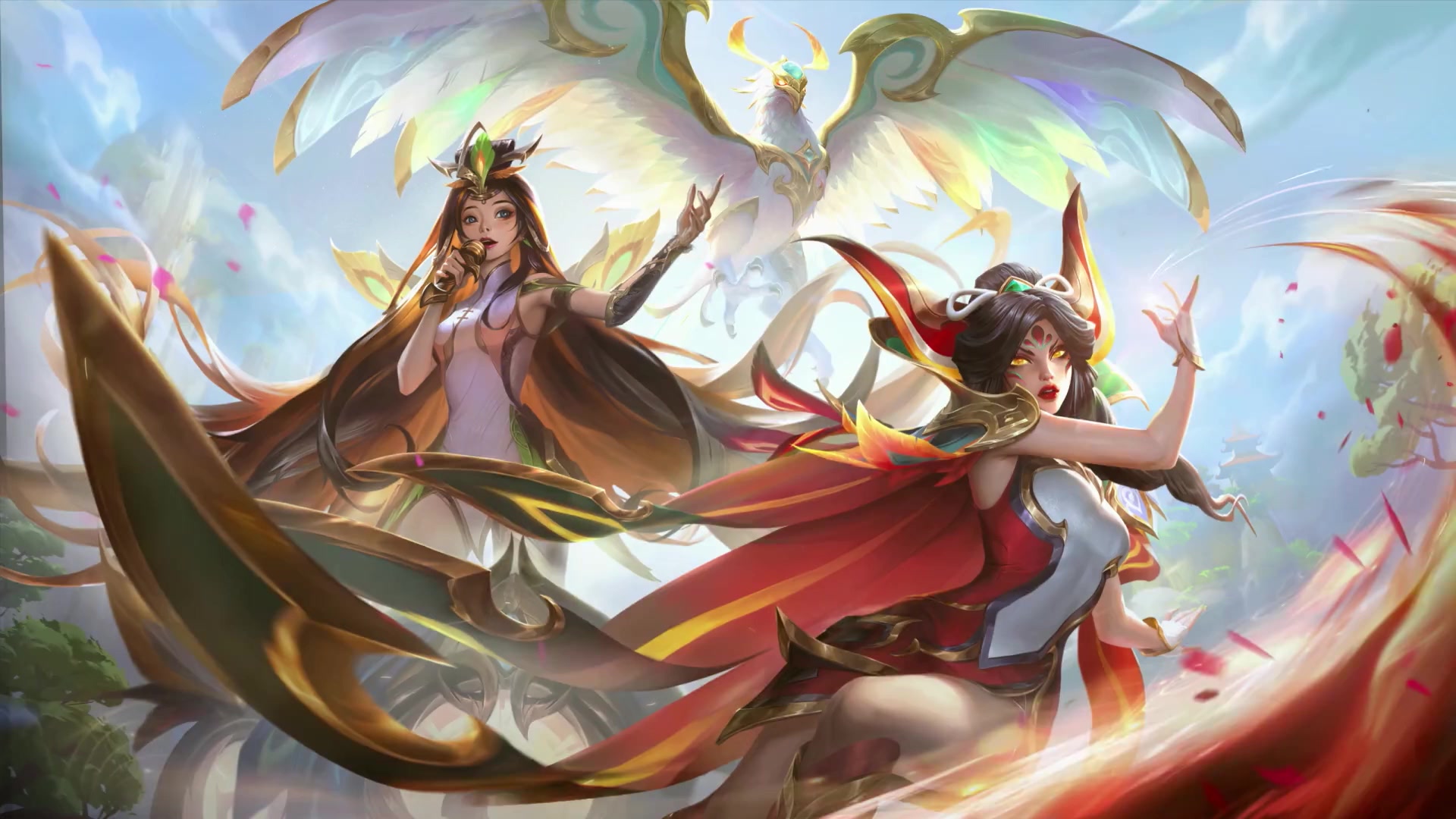 Phoenixmancers Splash Art Live Wallpaper