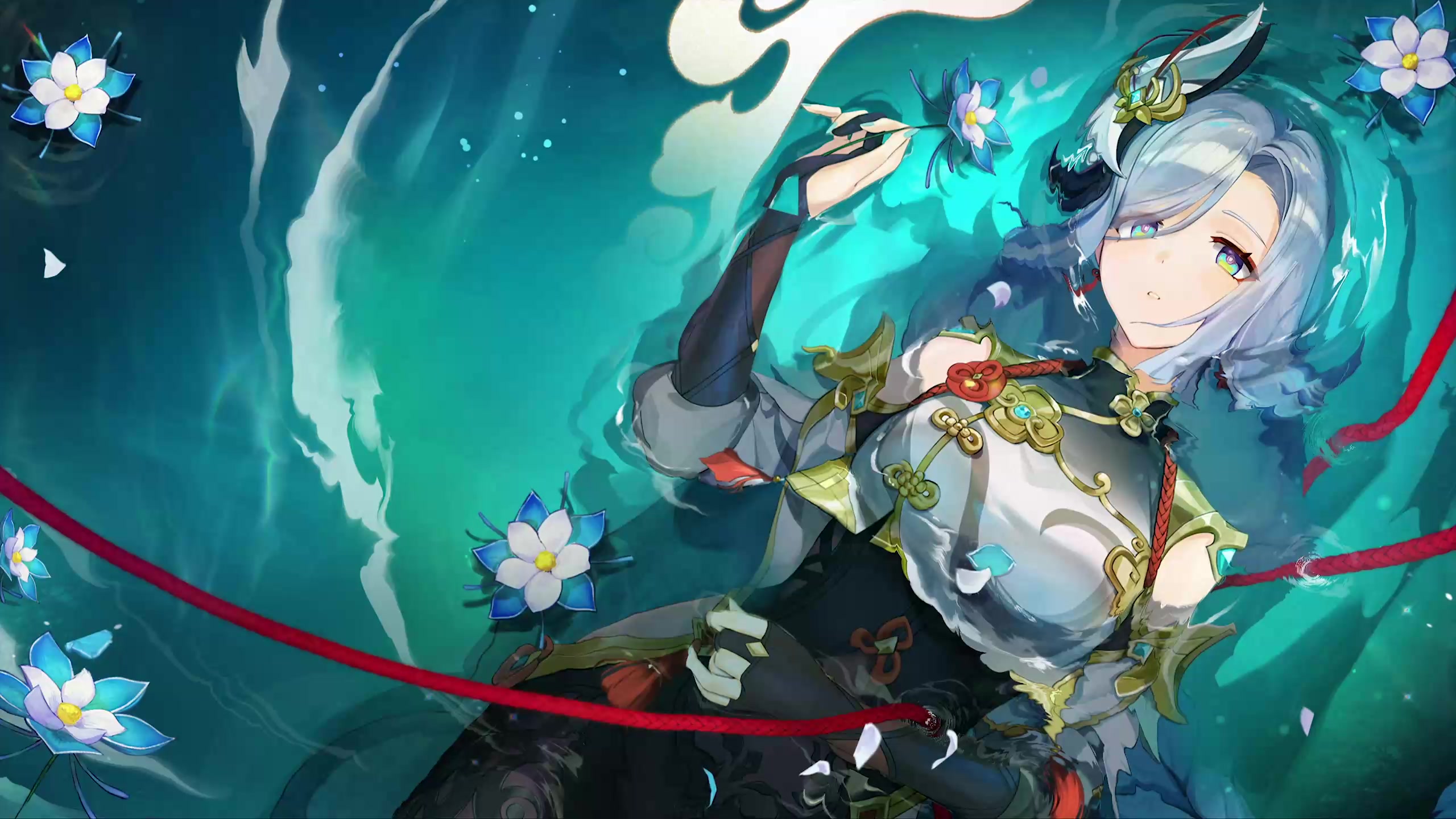 Shenhe Genshin Impact Live Wallpaper