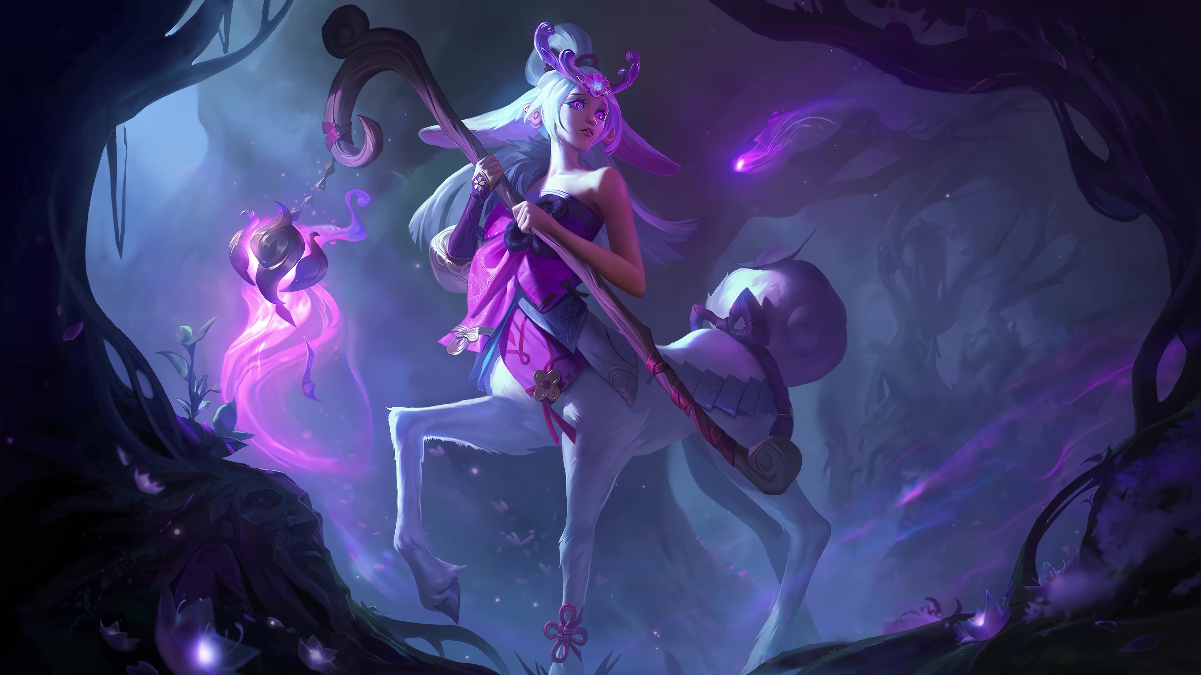 Spirit Blossom Lillia 4K Live Wallpaper