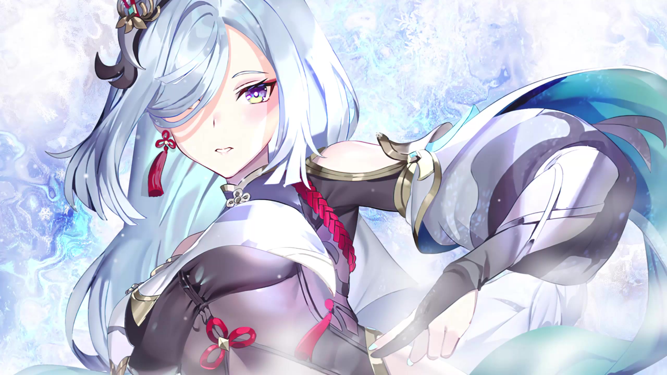 Genshin Impact Shenhe Live Wallpaper