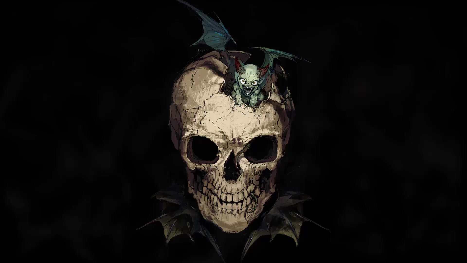 Skull Live Wallpaper