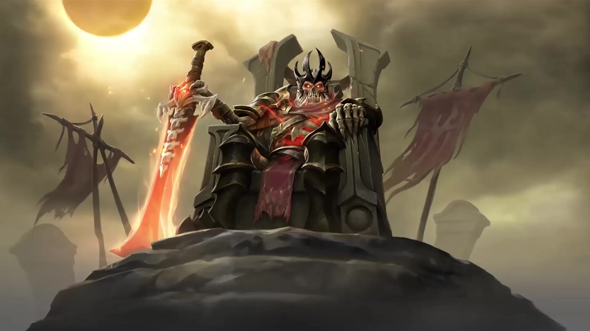 Wraith King Arcana Live Wallpaper