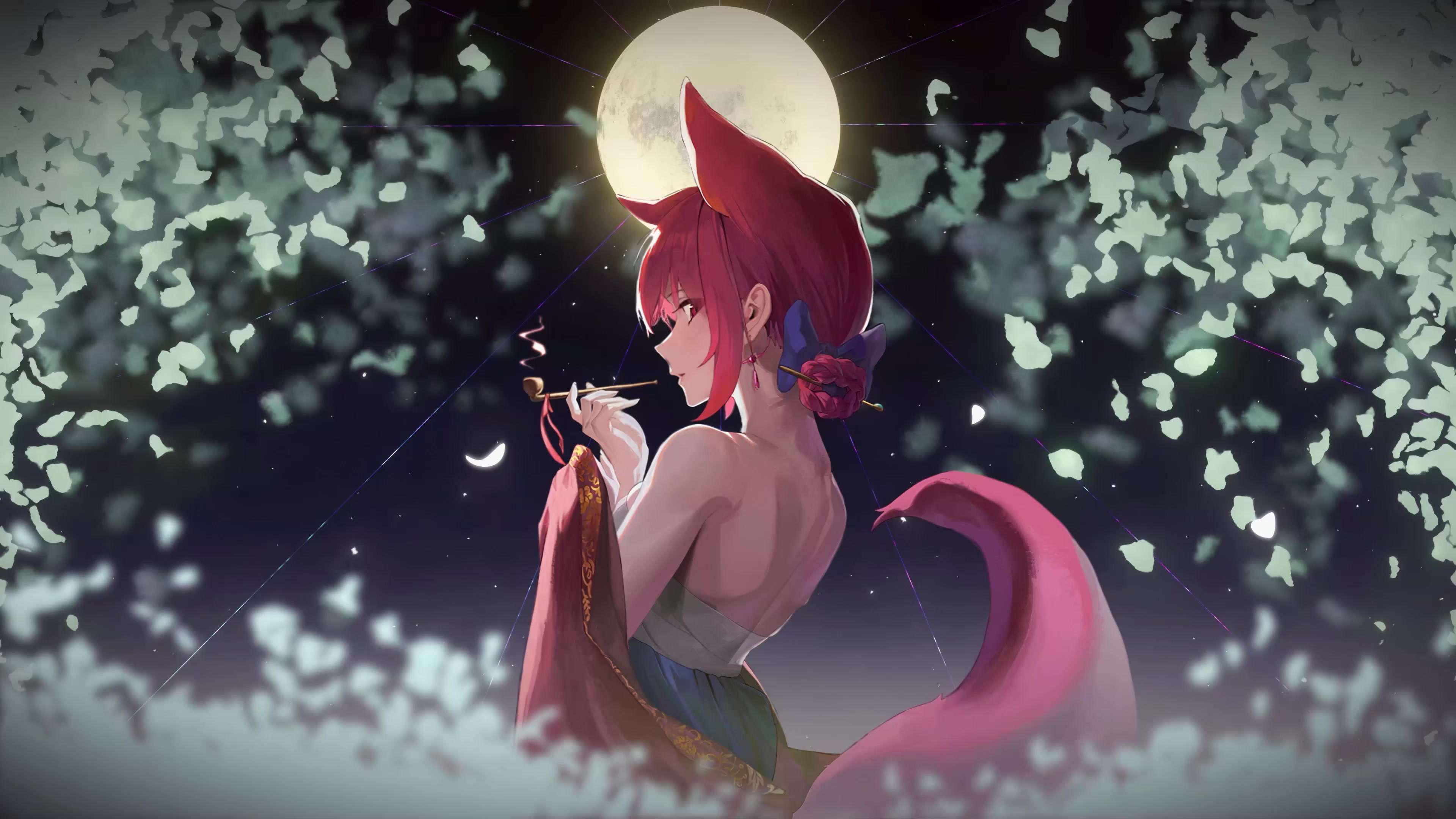 Miss Fox 4K Live Wallpaper
