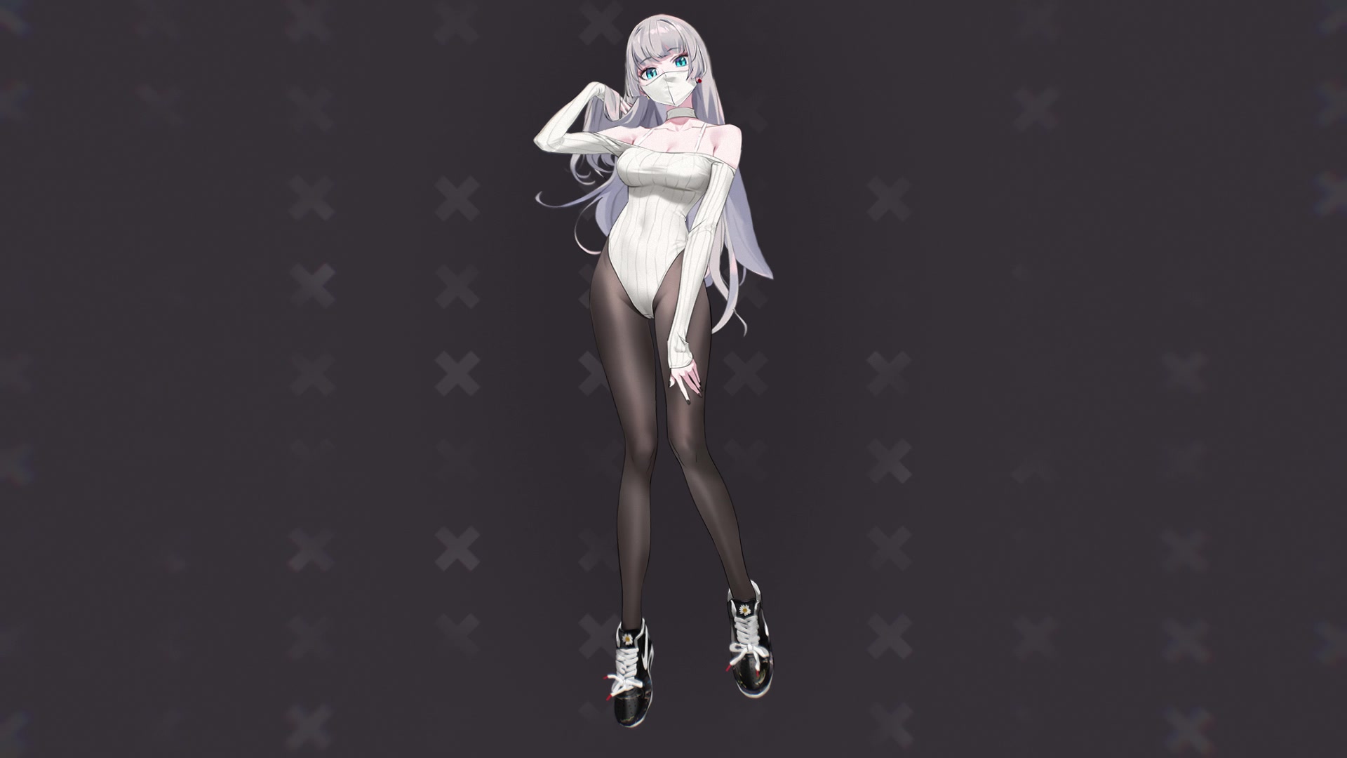Silver Girl Anime Live Wallpaper