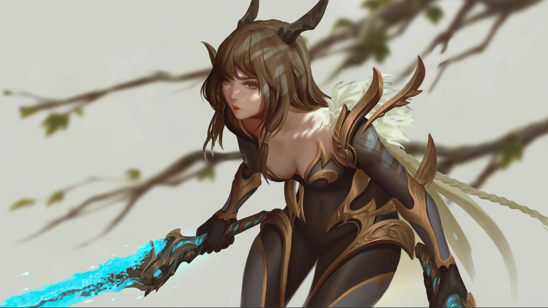 Dragon Girl Live Wallpaper