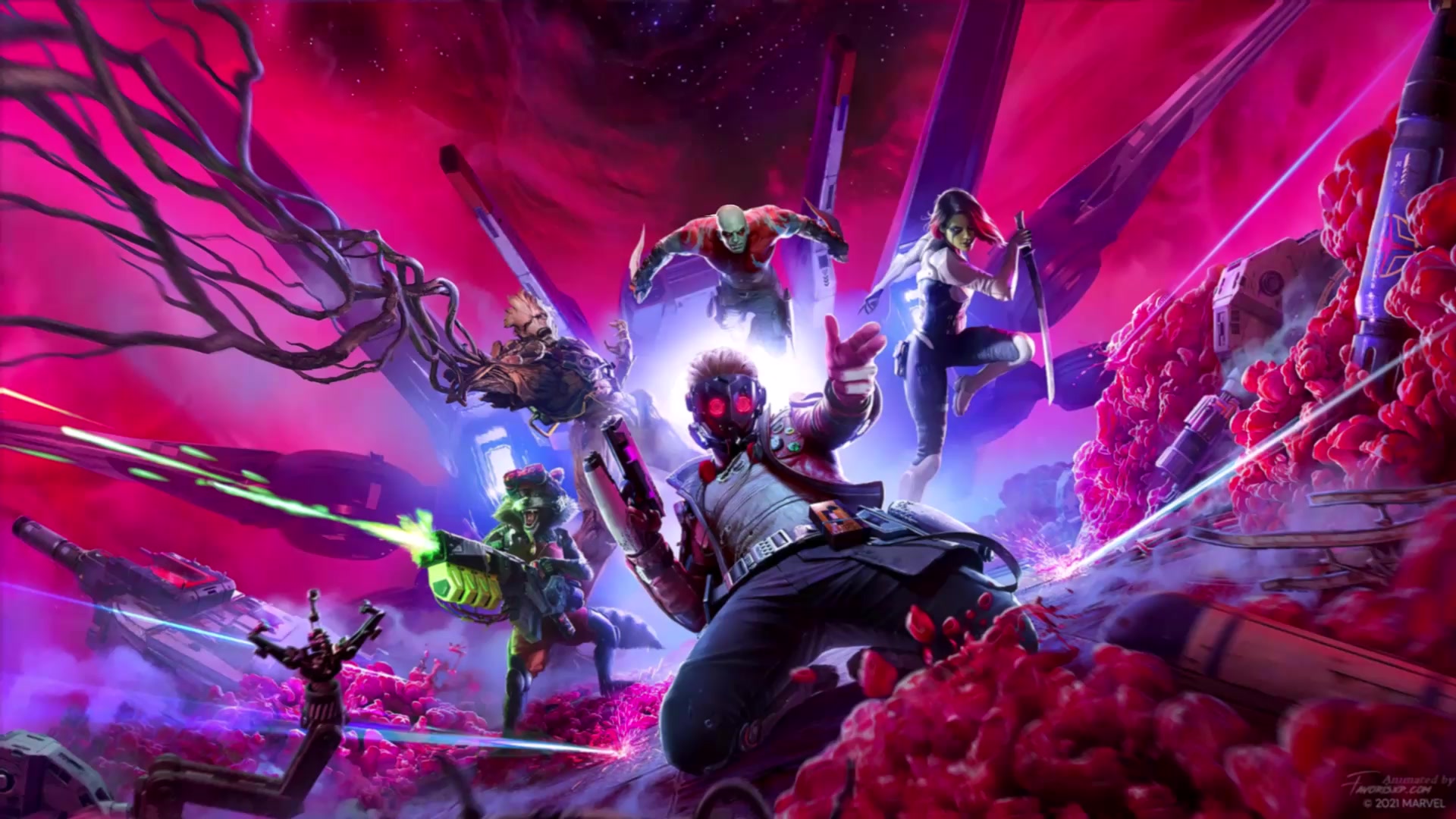 Marvels Guardians of the Galaxy: Digital Deluxe Edition Live Wallpaper