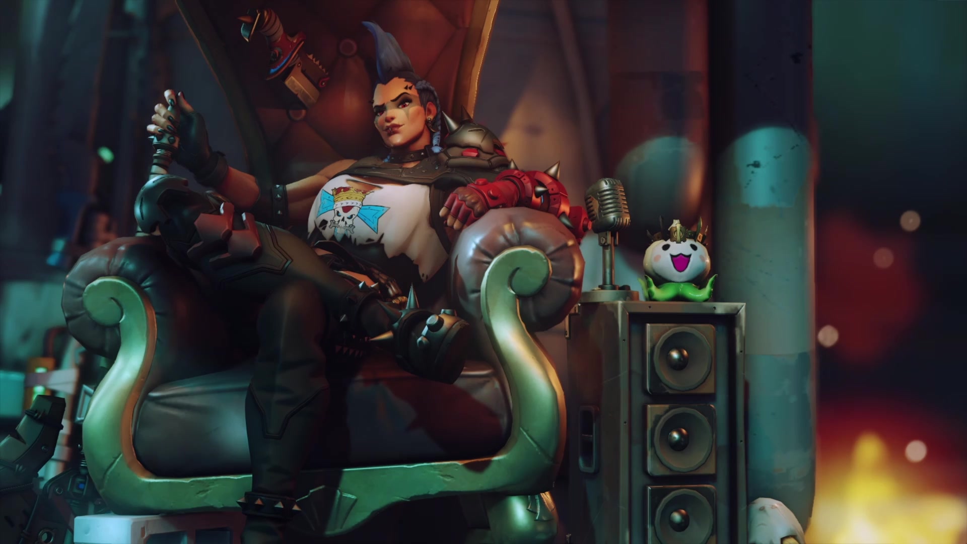 Overwatch 2, Junker Queen Live Wallpaper