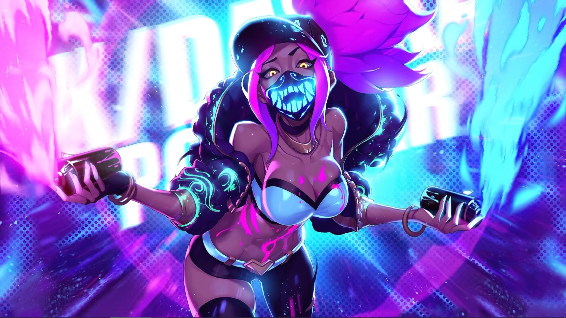 Akali KDA League Of Legends Live Wallpaper