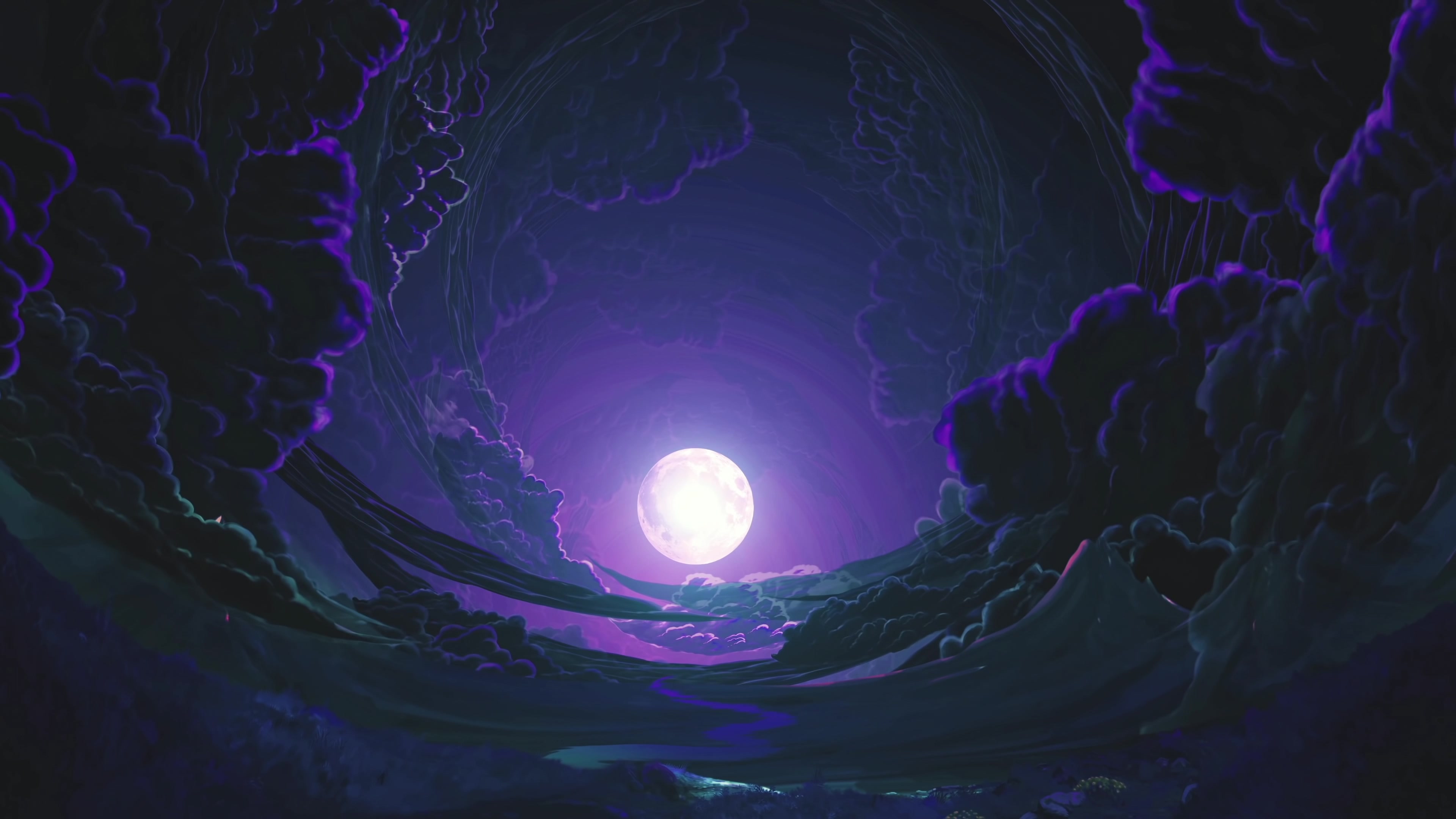 Beautiful Night Sky 4k Live Wallpaper