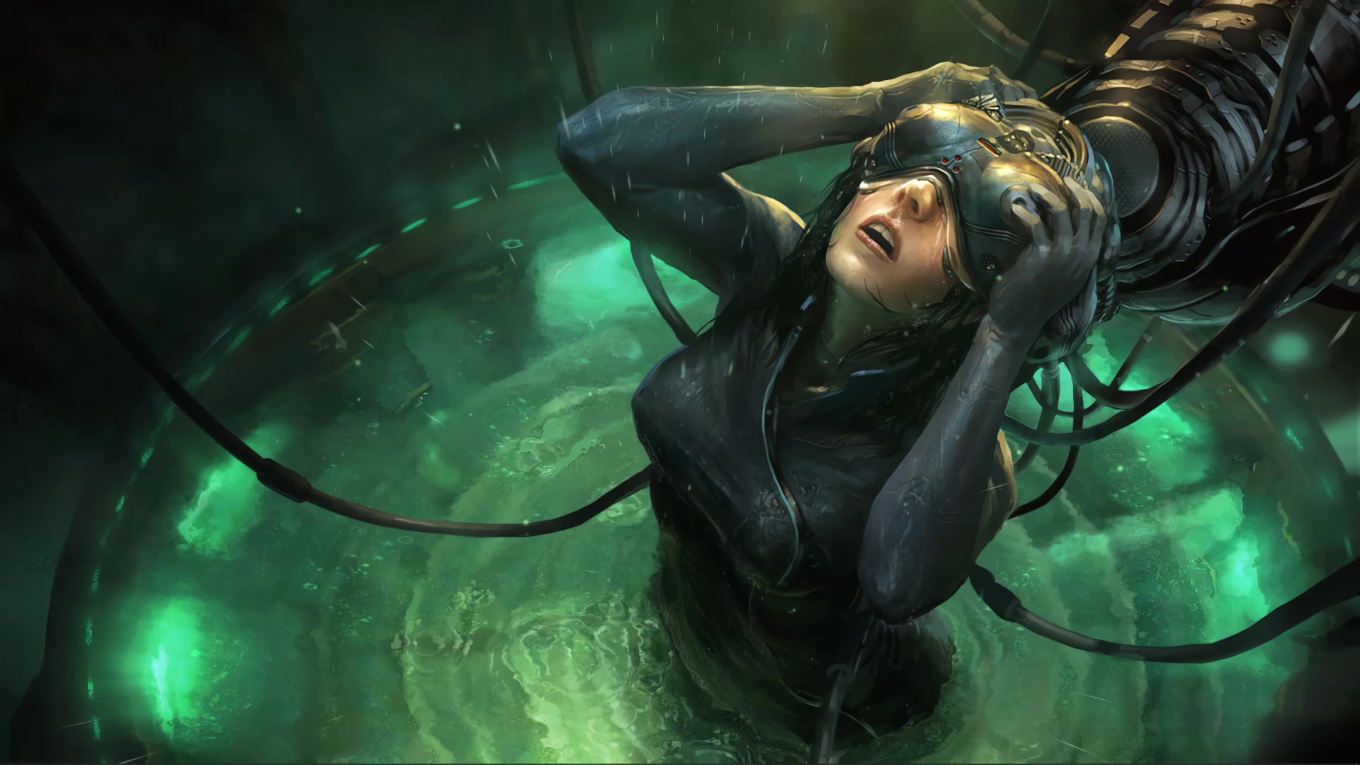 Hostile Takeover Lara Croft Live Wallpaper