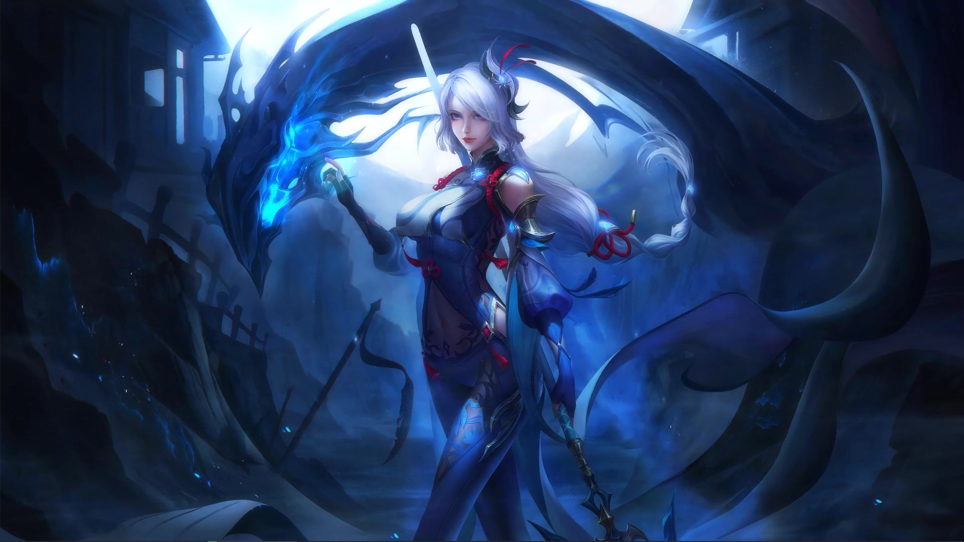 Genshin Impact Shenhe Live Wallpaper