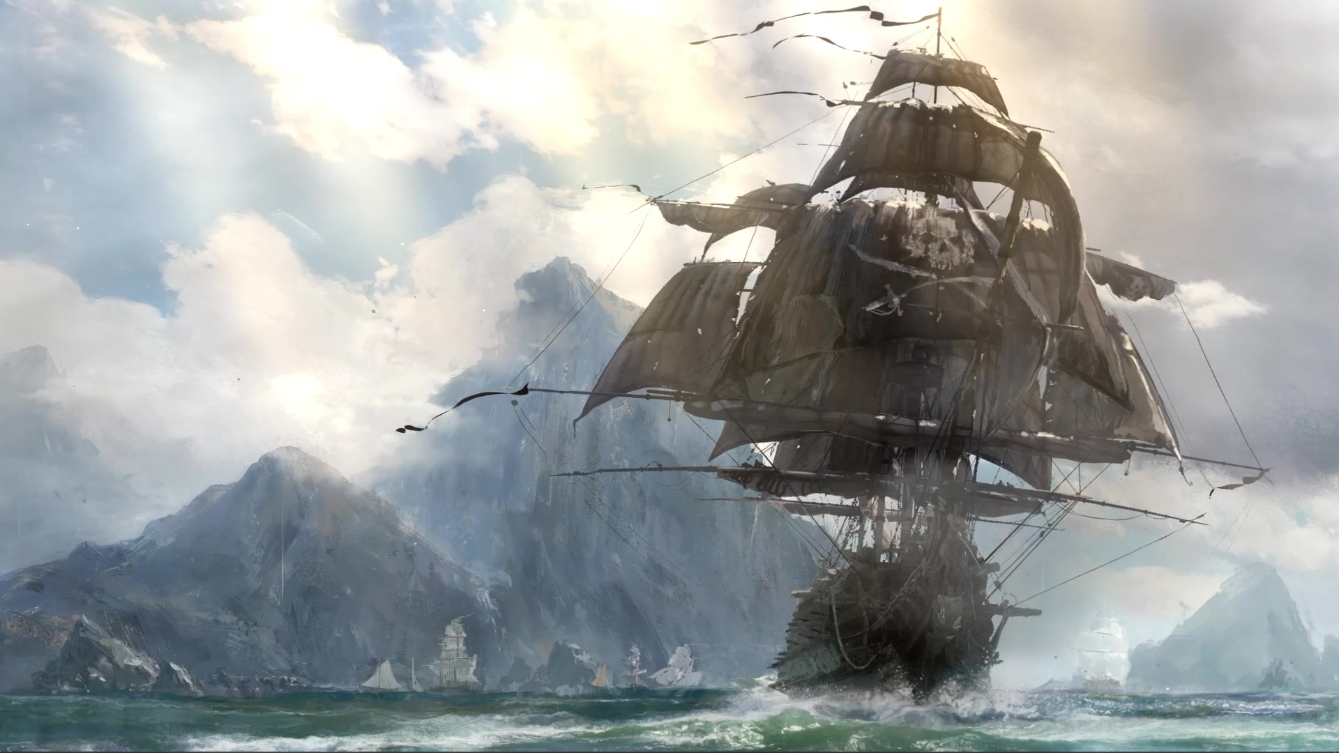 Skull And Bones, The Pirate Fleet Is Coming 4k Live Wallpaper 