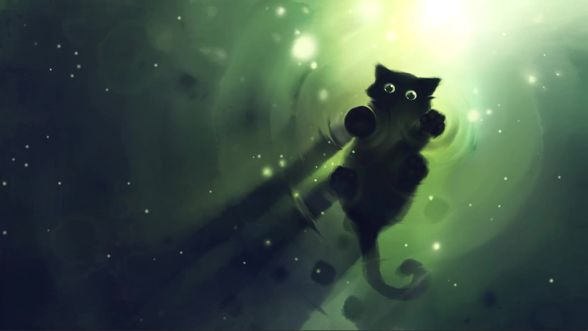 Water Cat Live Wallpaper