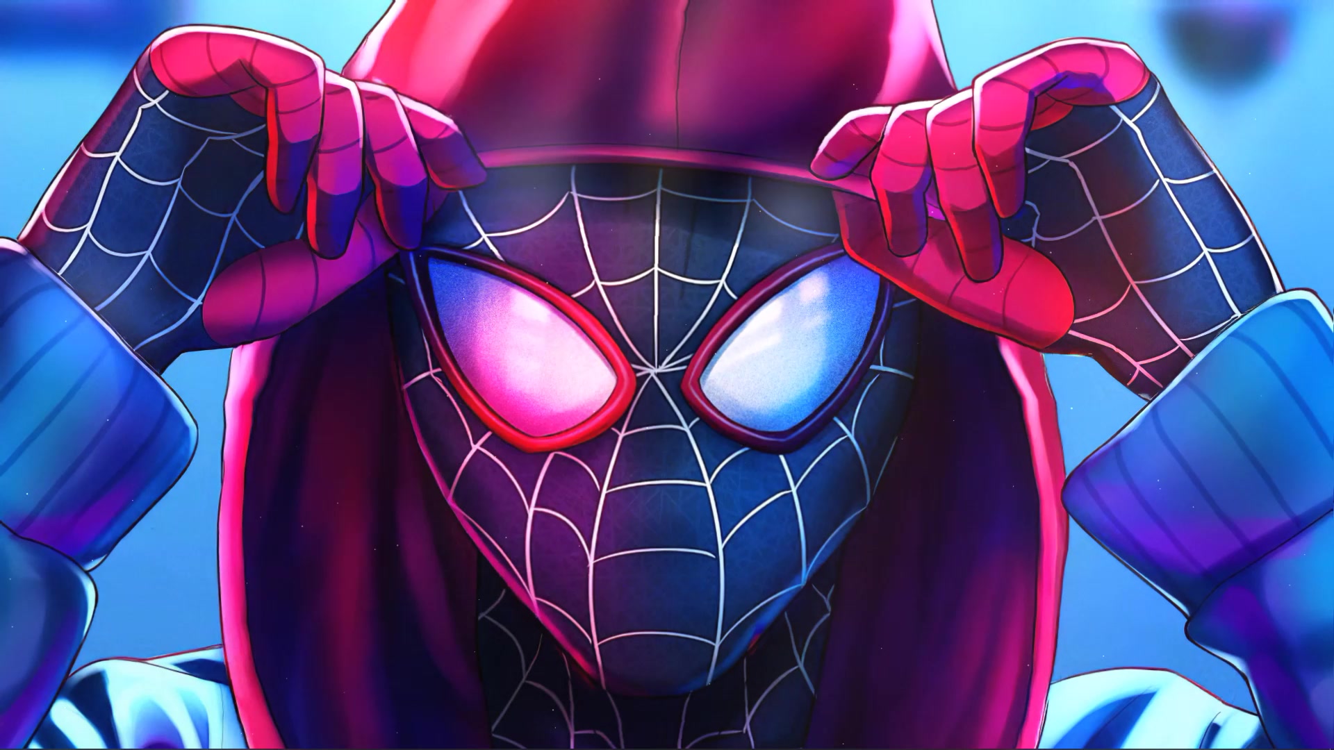 Spider Man Hoodie Live Wallpaper