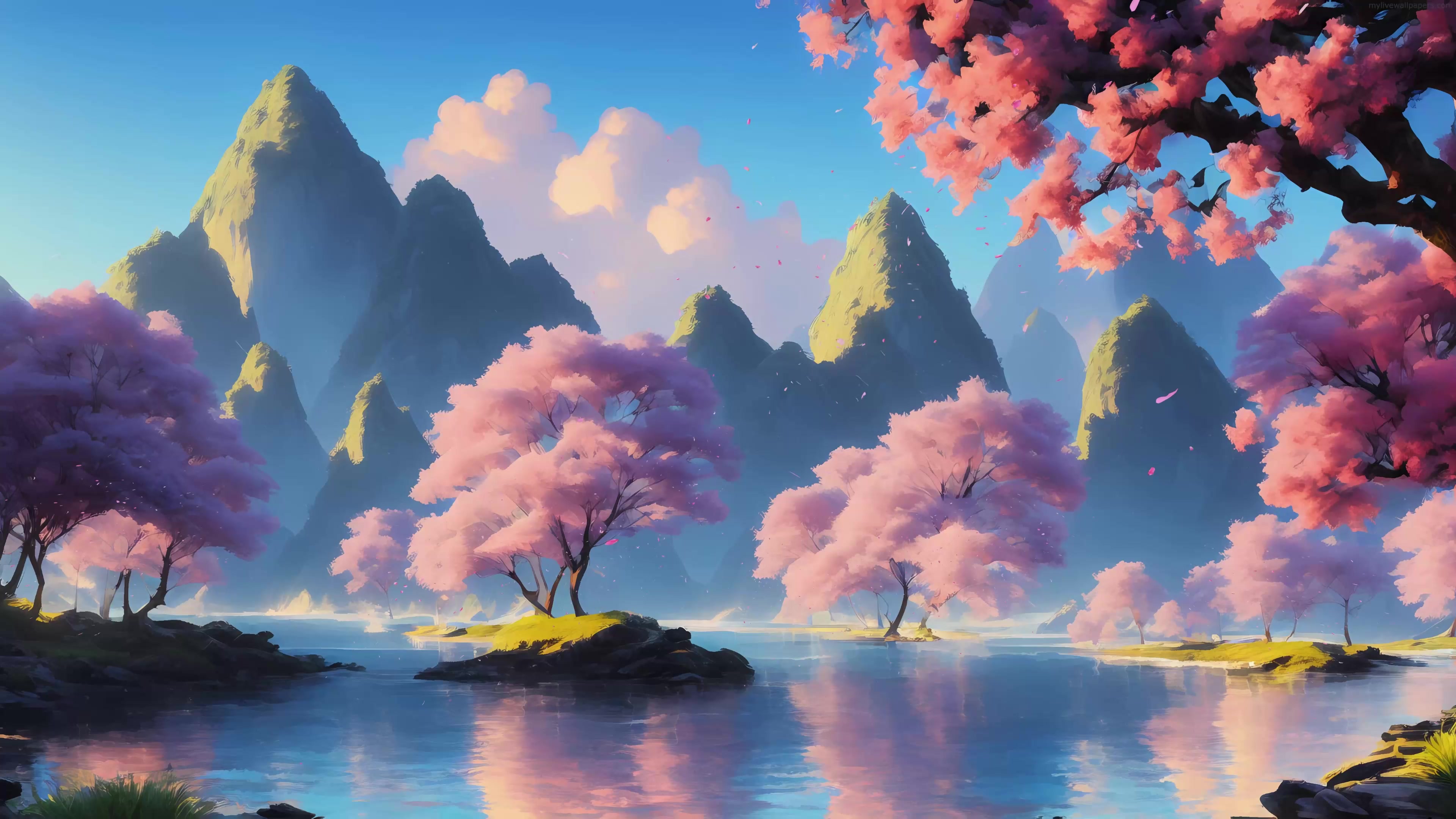 Cherry Blossom 4K Live Wallpaper