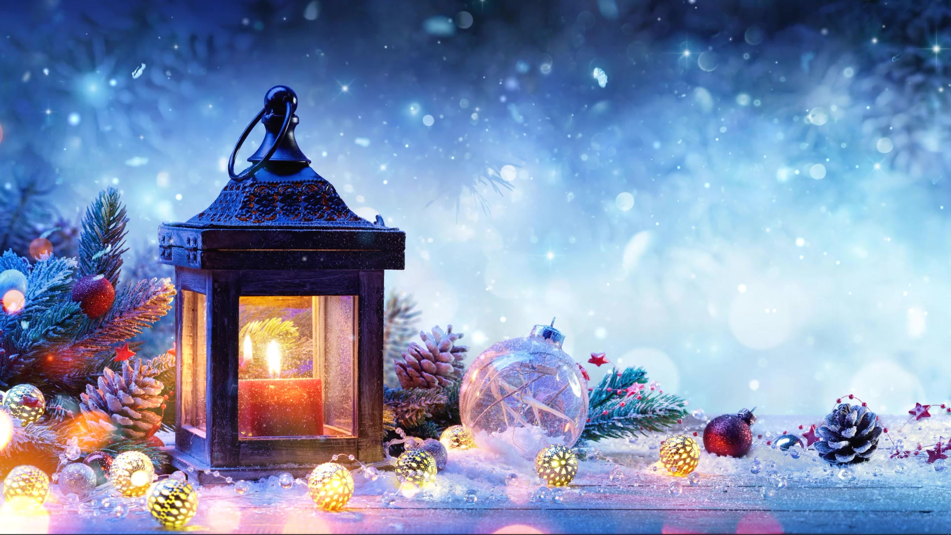 Christmas Lamp Live Wallpaper