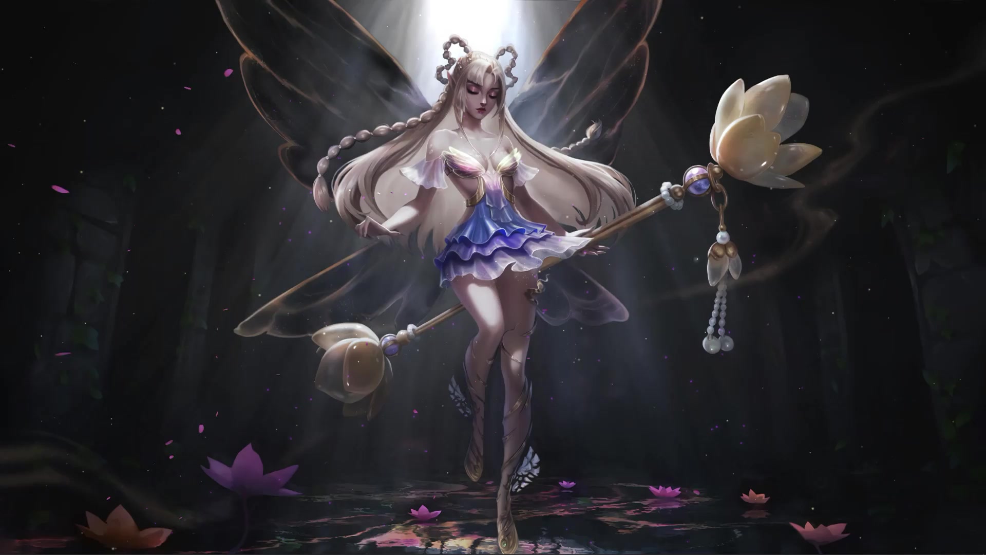 League Of Legends Lux Live Wallpaper
