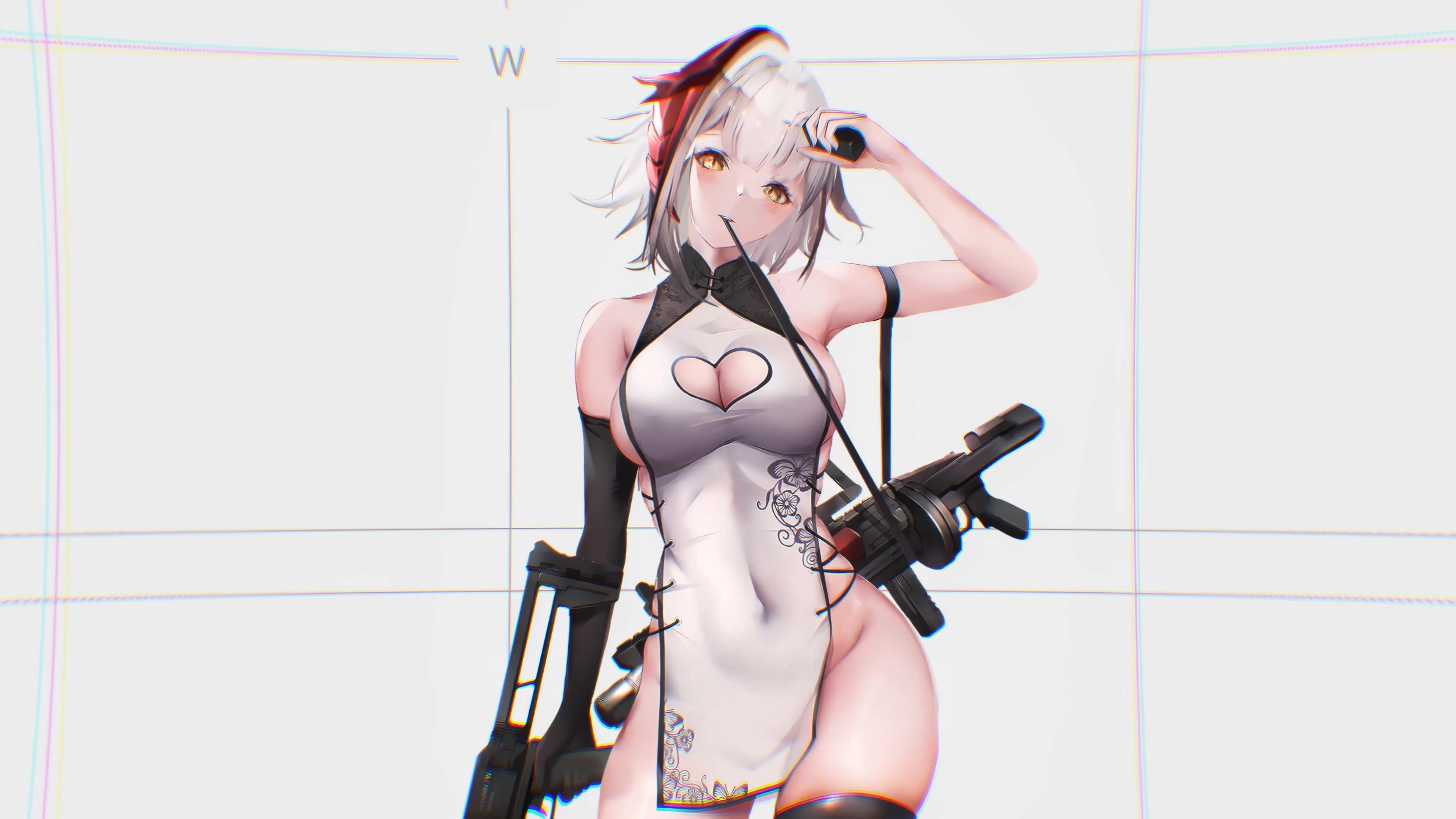 Cute Cheongsam 4K Live Wallpaper