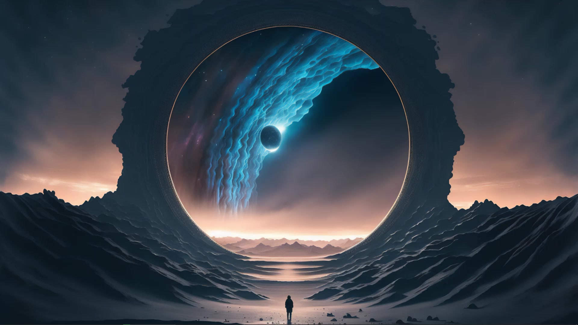 Space Circle Live Wallpaper