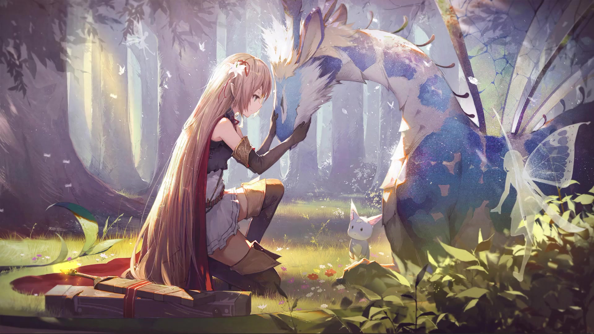 Shadowverse Warhammer Fantasy Elf Archer Live Wallpaper