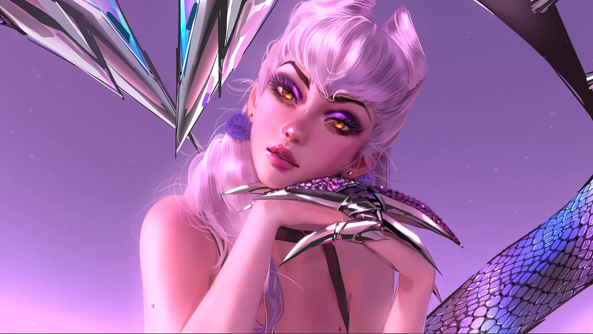 KDA Evelyn Live Wallpaper