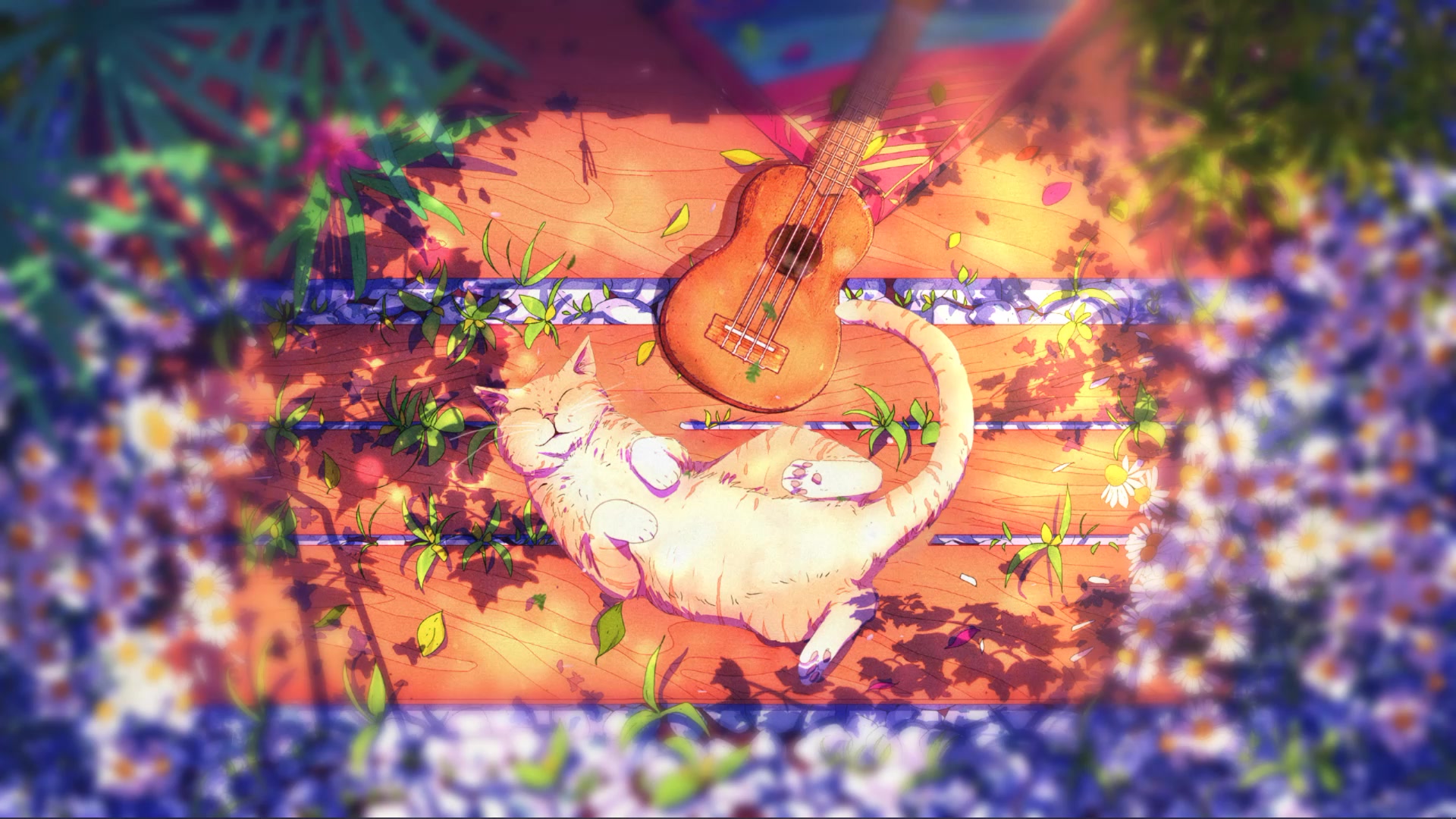 Cute Orange Cat Live Wallpaper