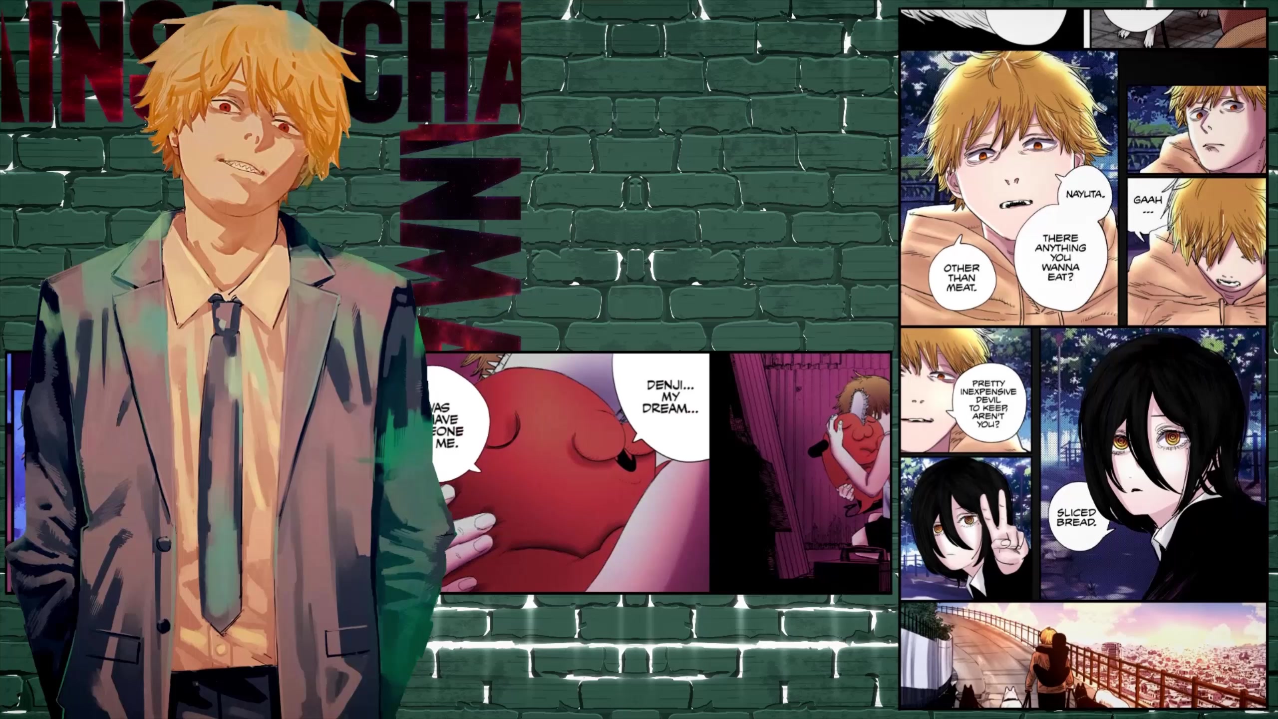 Chainsaw Man Denji Manga Live Wallpaper