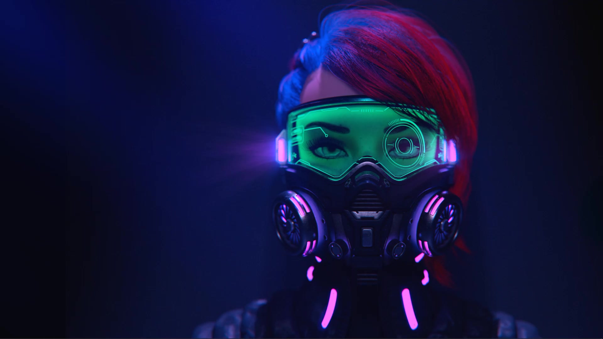 Cyber Girl Live Wallpaper