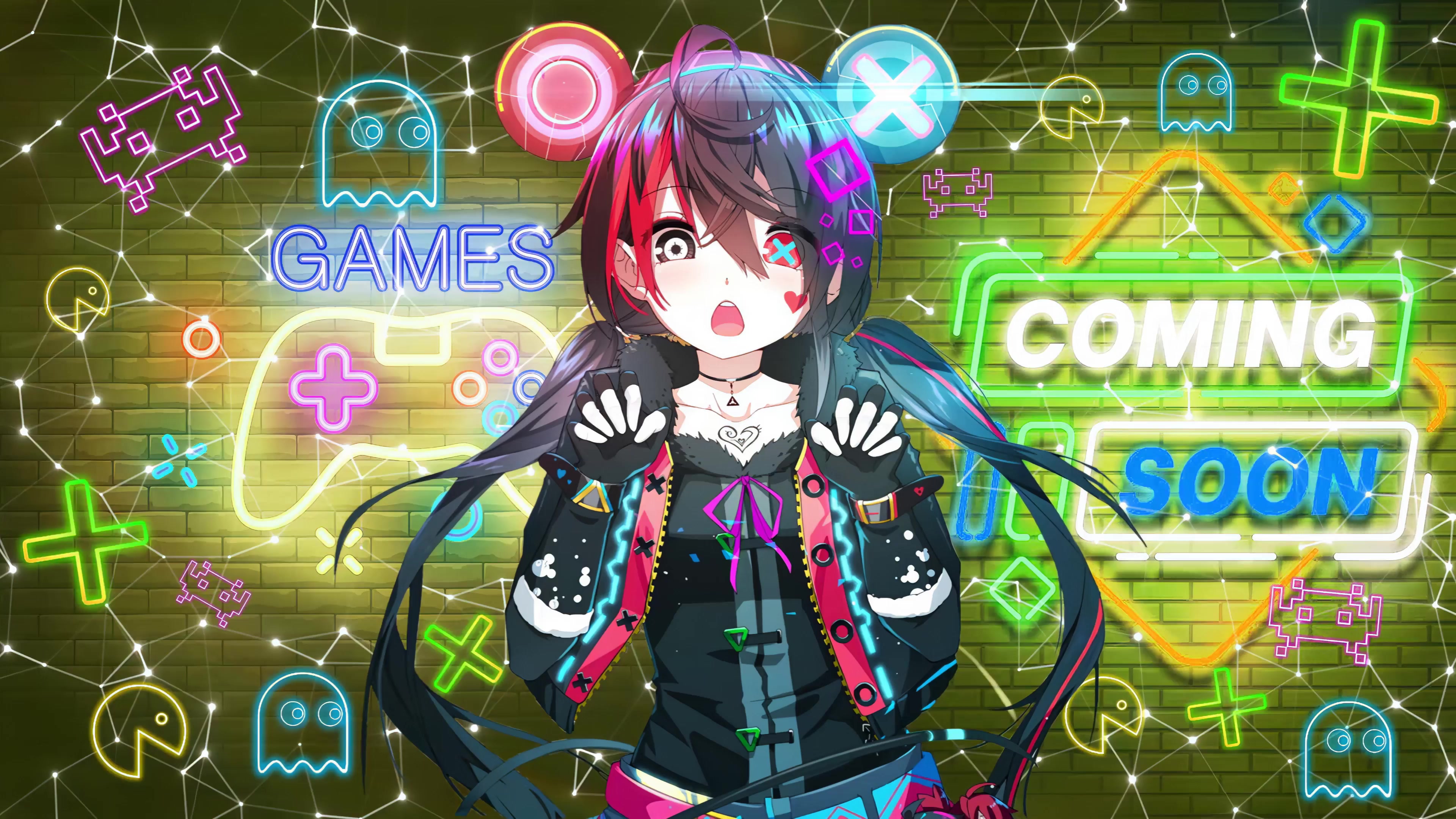 Neon Gamer 4k Live Wallpaper
