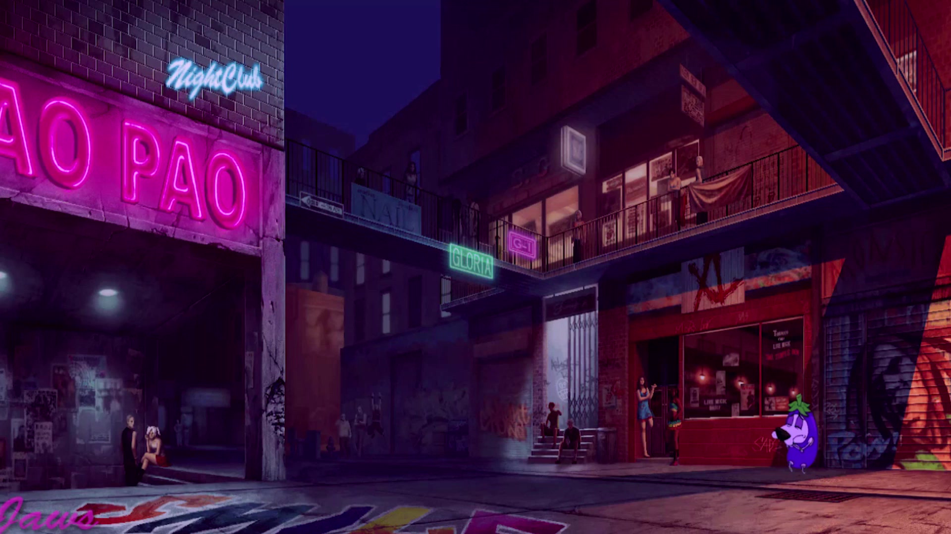 Courage The Cowardly Dog Live Wallpaper
