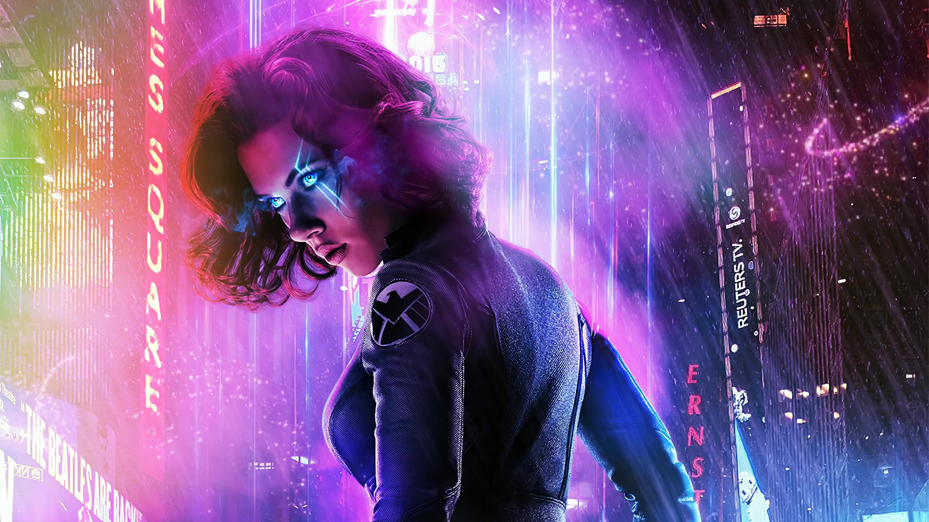 Black Widow Live Wallpaper
