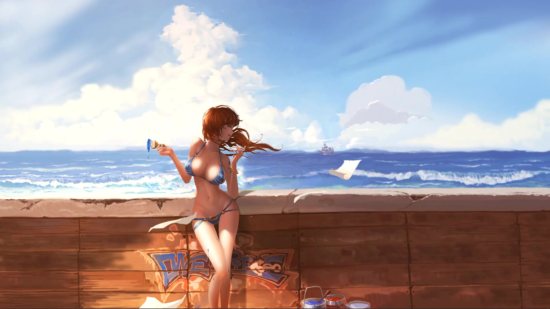One Piece Nami Live Wallpaper | 1920x1080