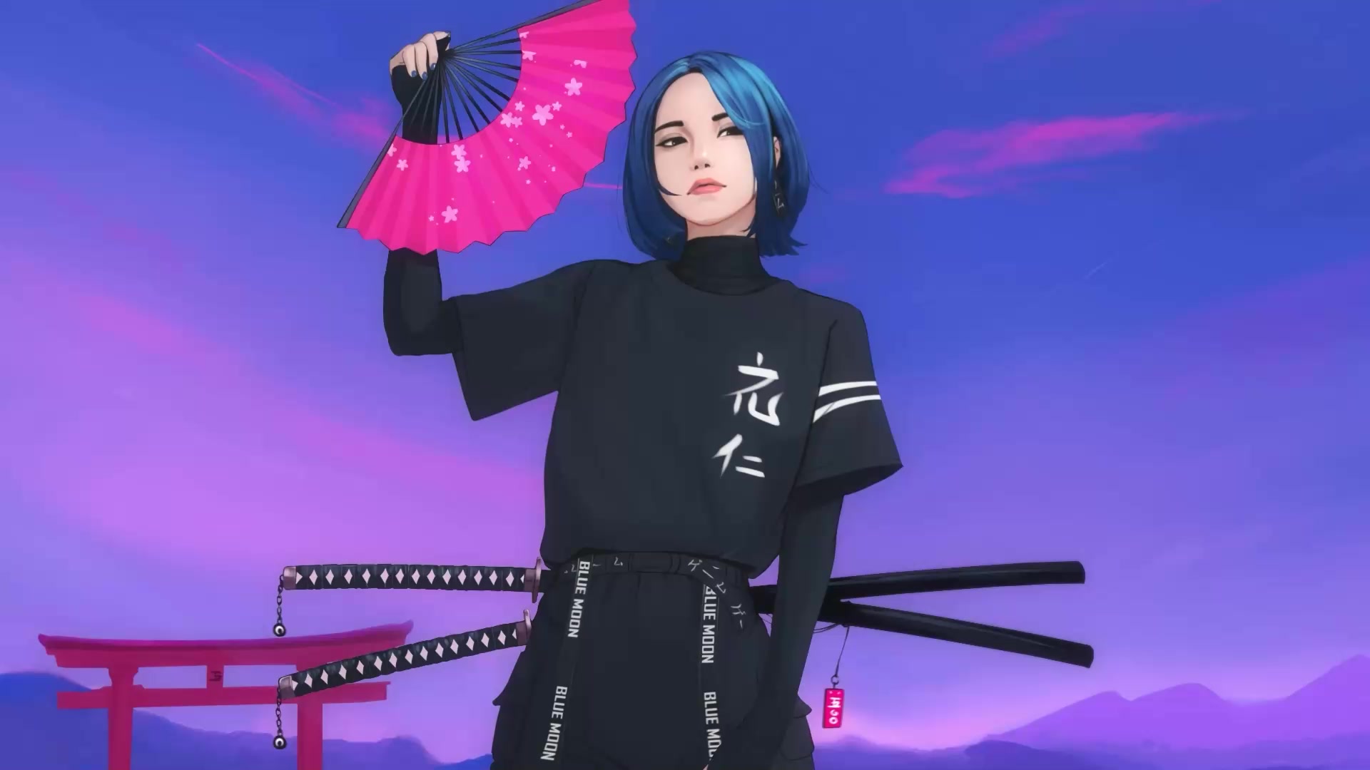 Tristan Yajuu Bour Samurai, Artwork Live Wallpaper