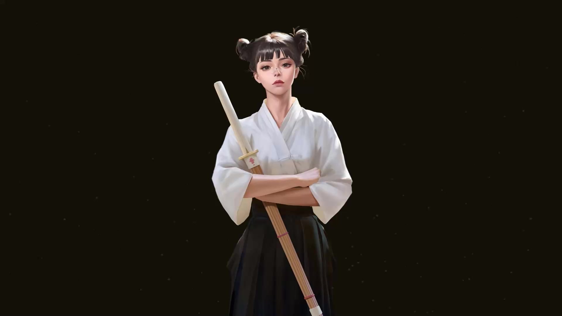 Japanese Art, women, artwork, fantasy art Live Wallpaper