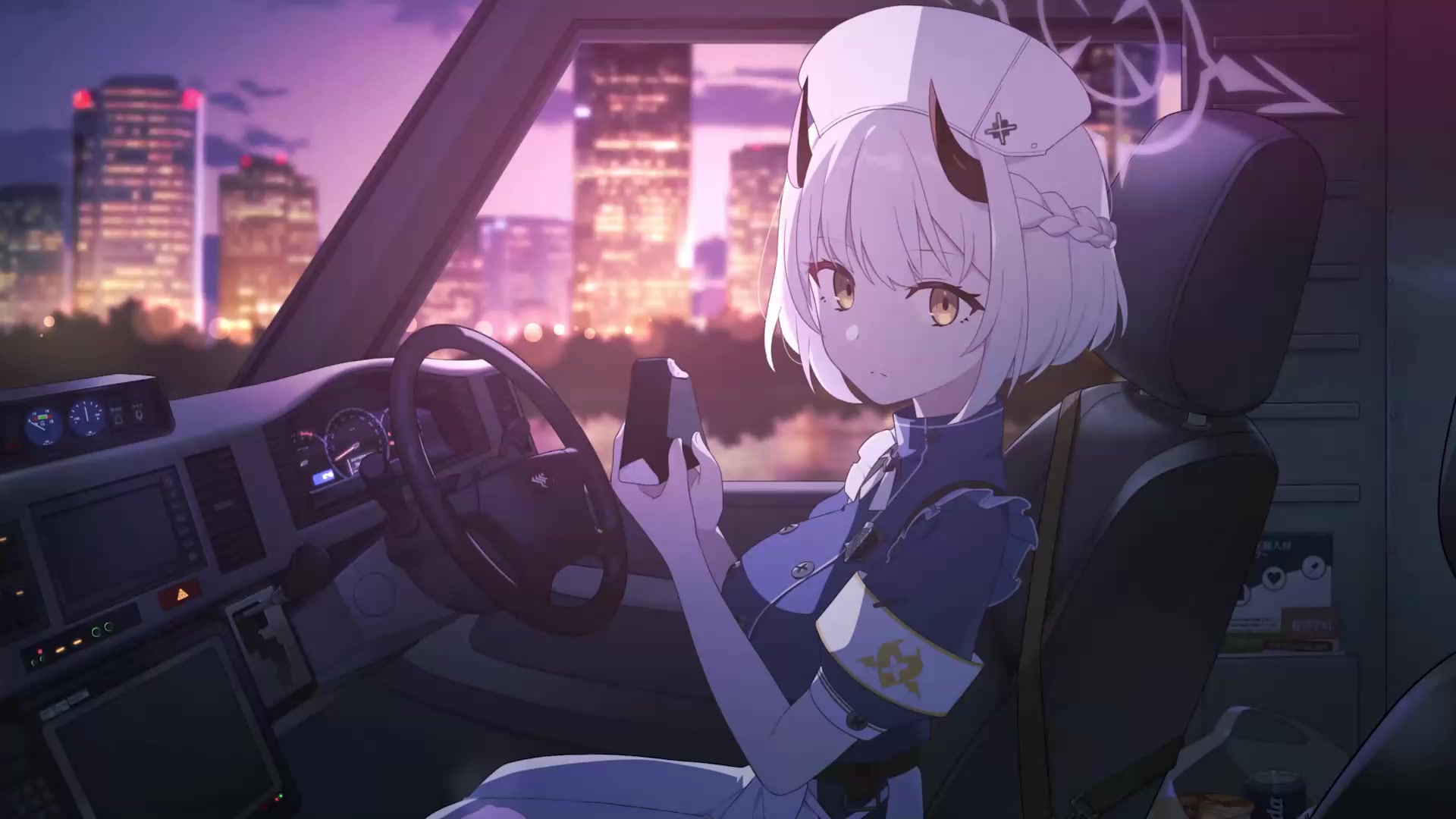 Burning City Live Wallpaper