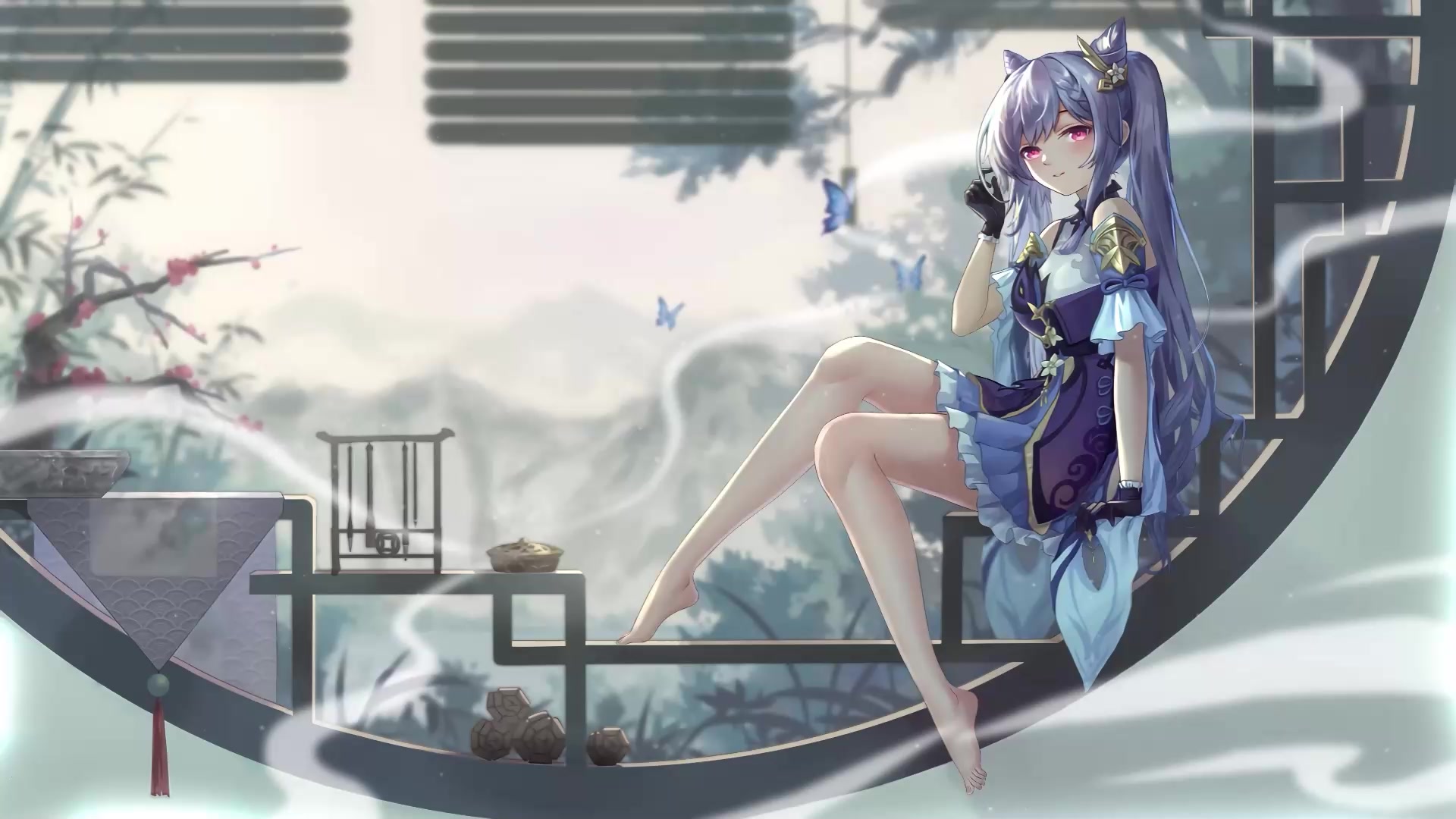 Keqing - Genshin Impact Live Wallpaper