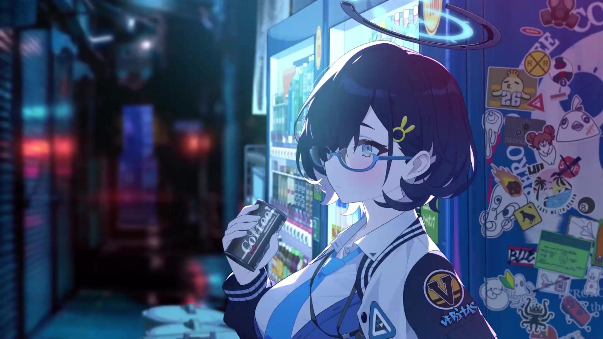 Depression, Kagami Chihiro Blue Archive Live Wallpaper