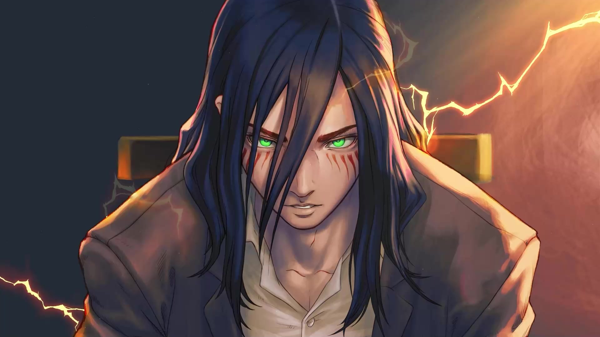Eren Jaeger Declaration Of War Live Wallpaper