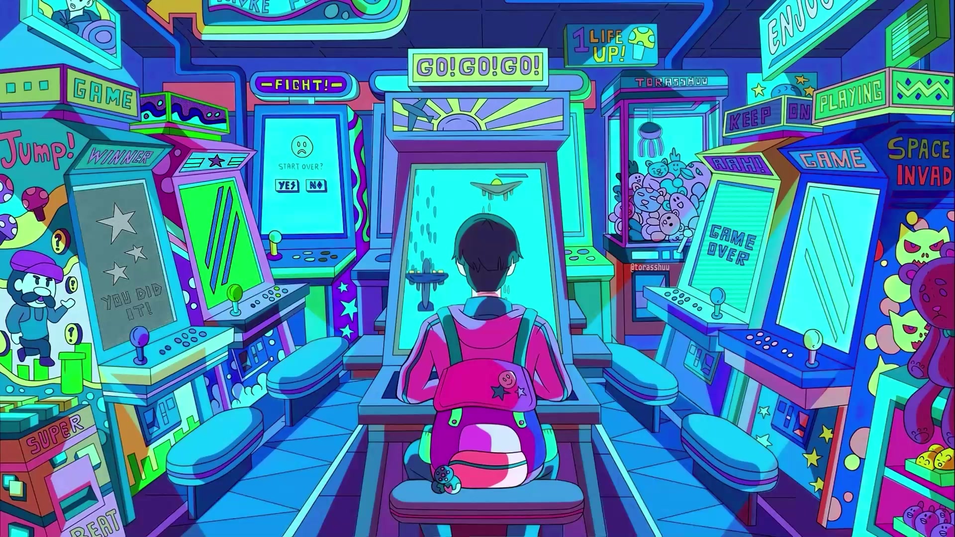 Amusement Arcade Live Wallpaper