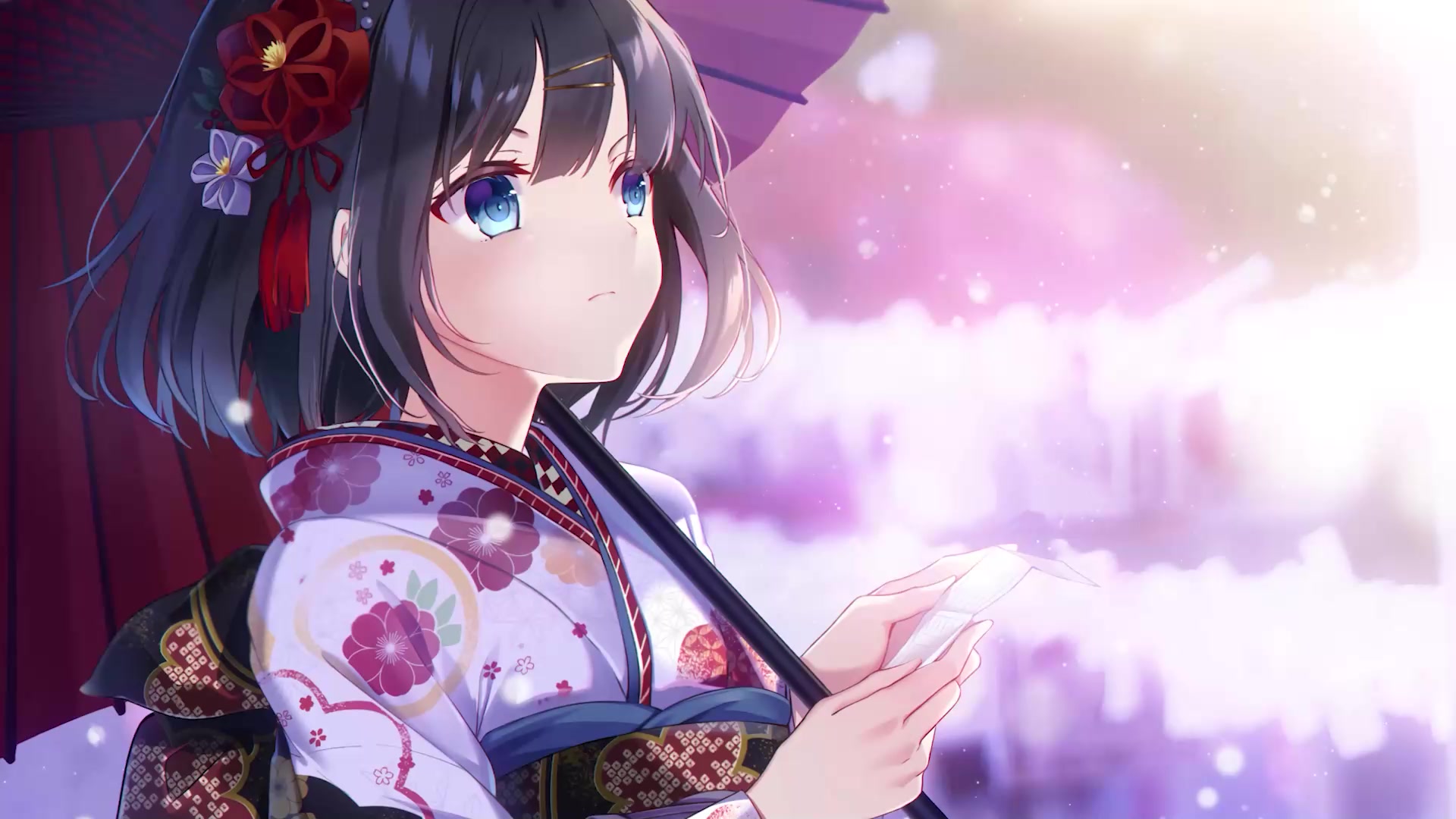 Mailing Girl, Kisaragi Yuri Live Wallpaper