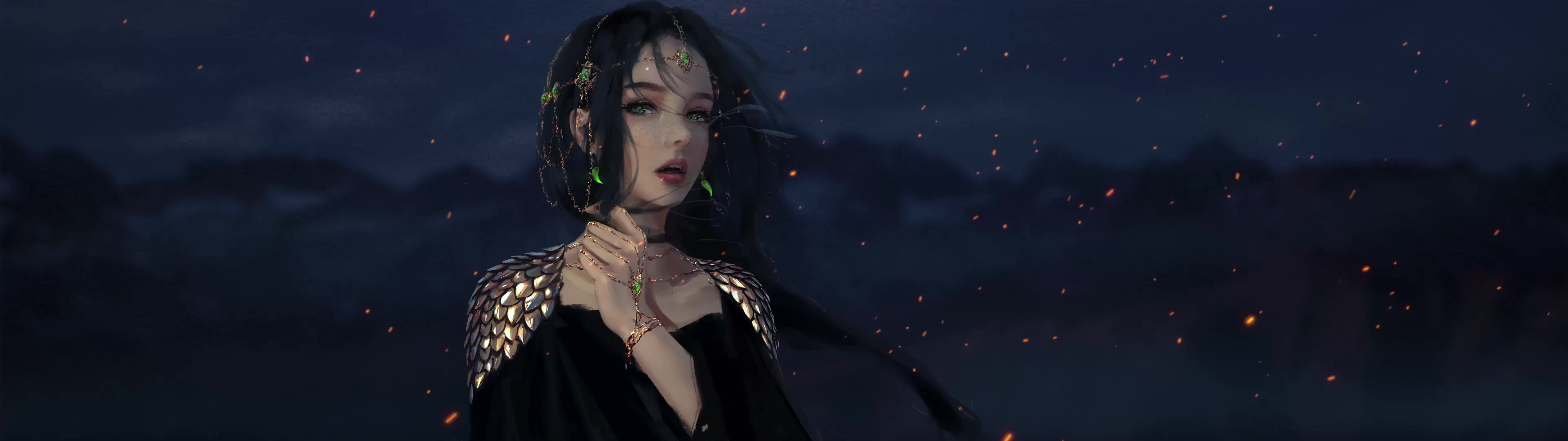 Ghost Knife Wind Chime Princess Live Wallpaper