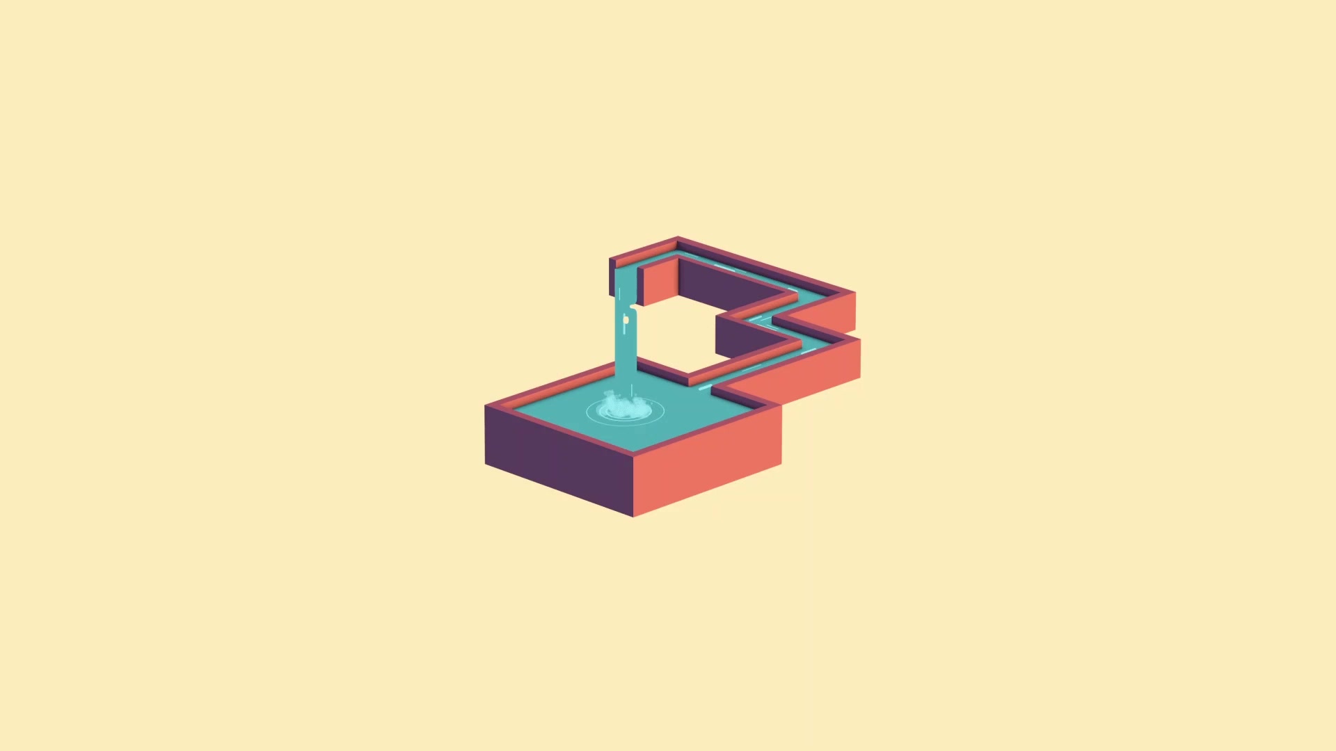 Impossible Waterfall Live Wallpaper